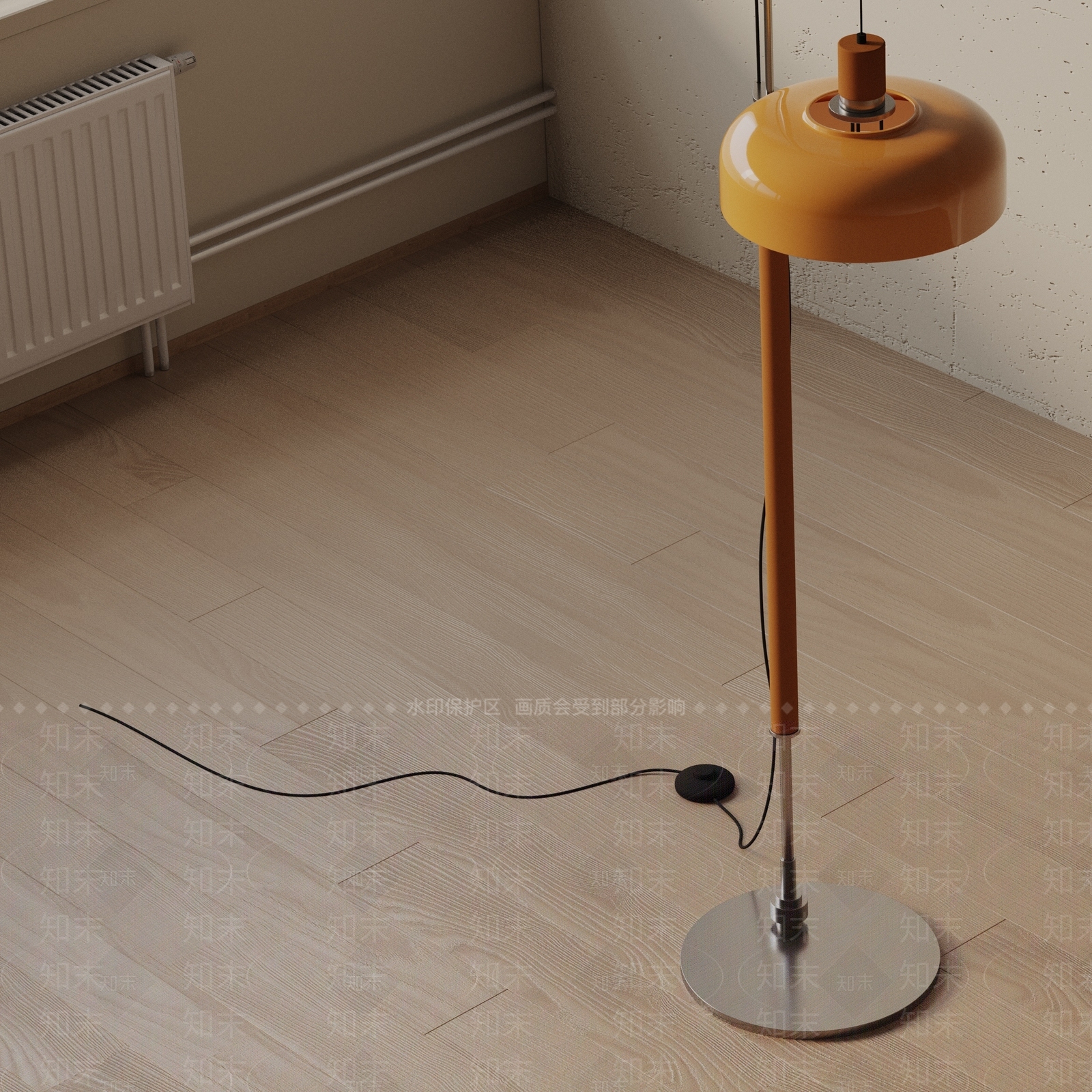 现代落地灯3D模型下载【ID:1201799053】