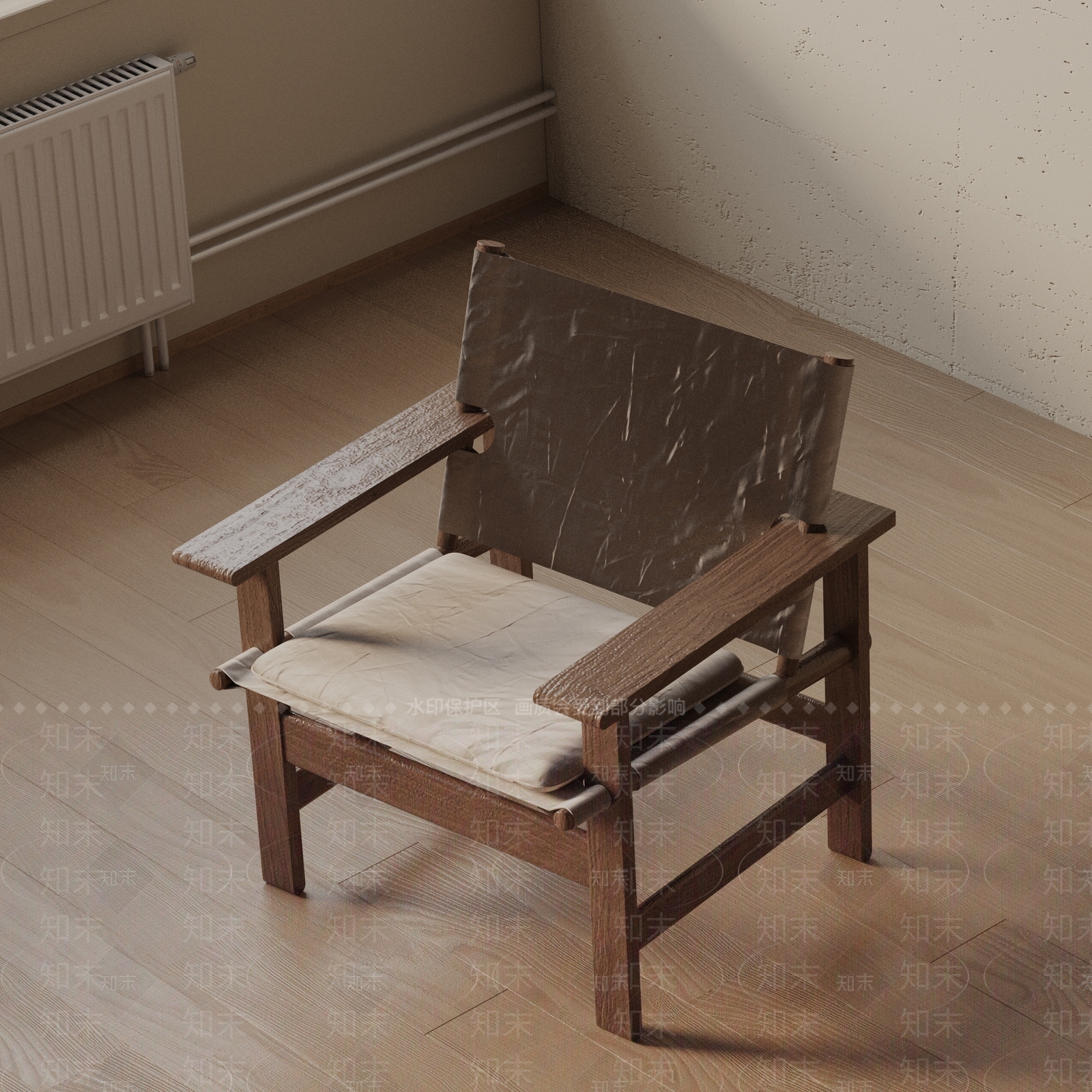 现代休闲椅3D模型下载【ID:1201799507】