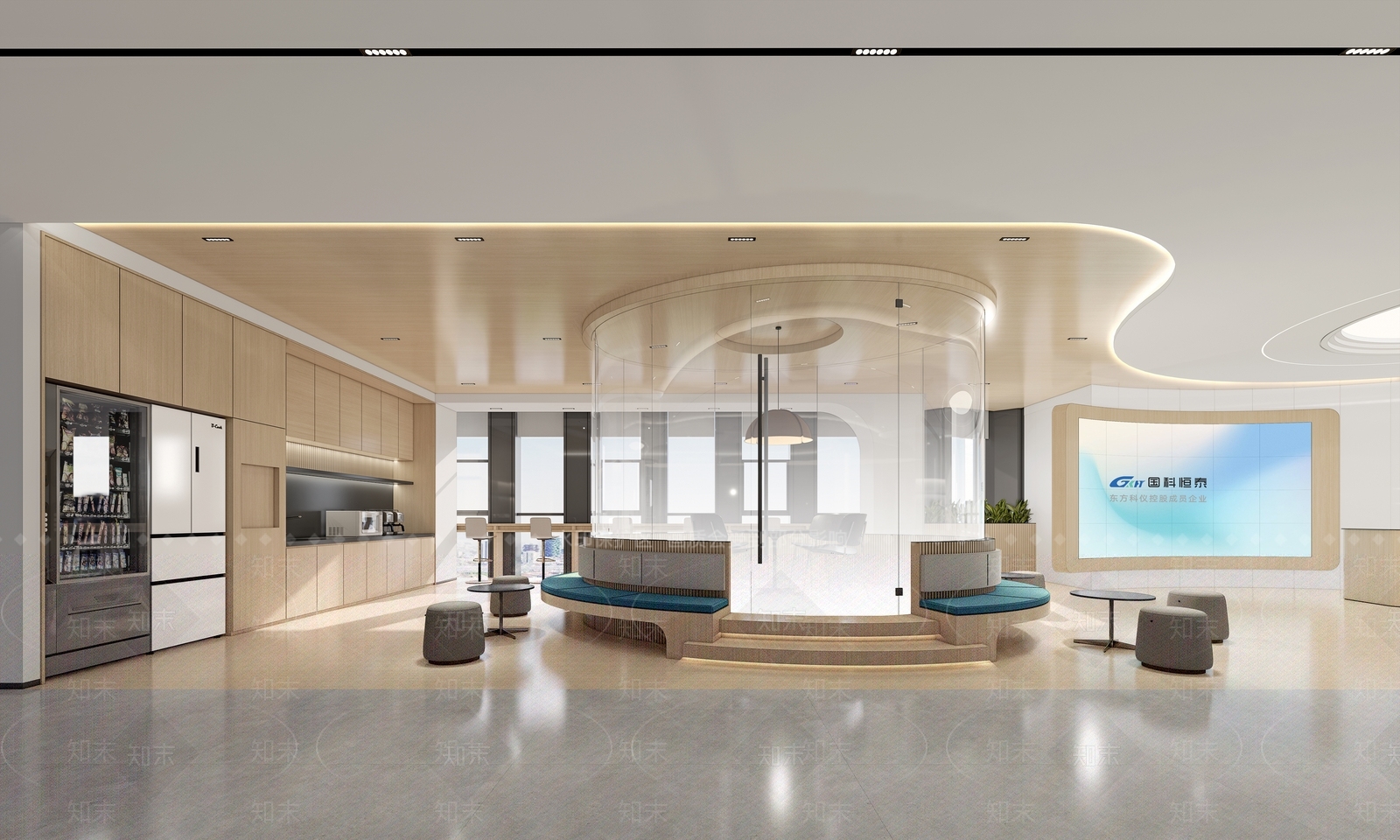 现代茶水间SU模型下载【ID:1201806463】