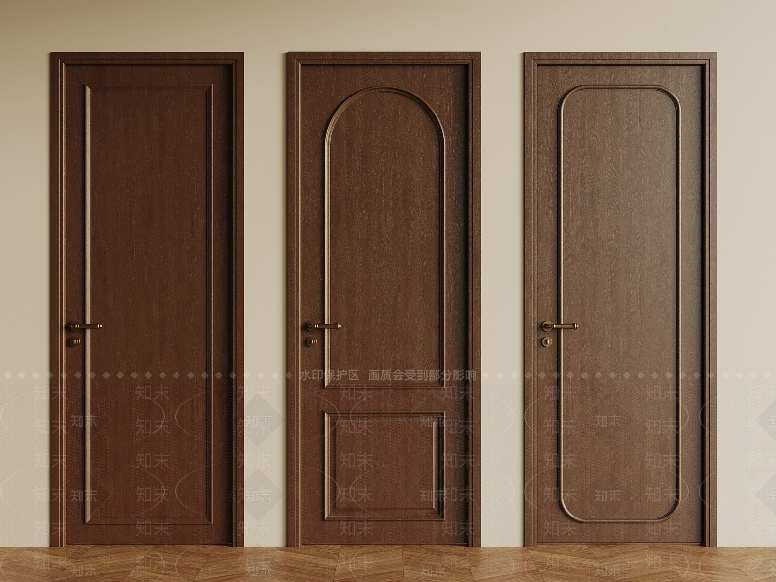 中古单开门3D模型下载【ID:1201811599】