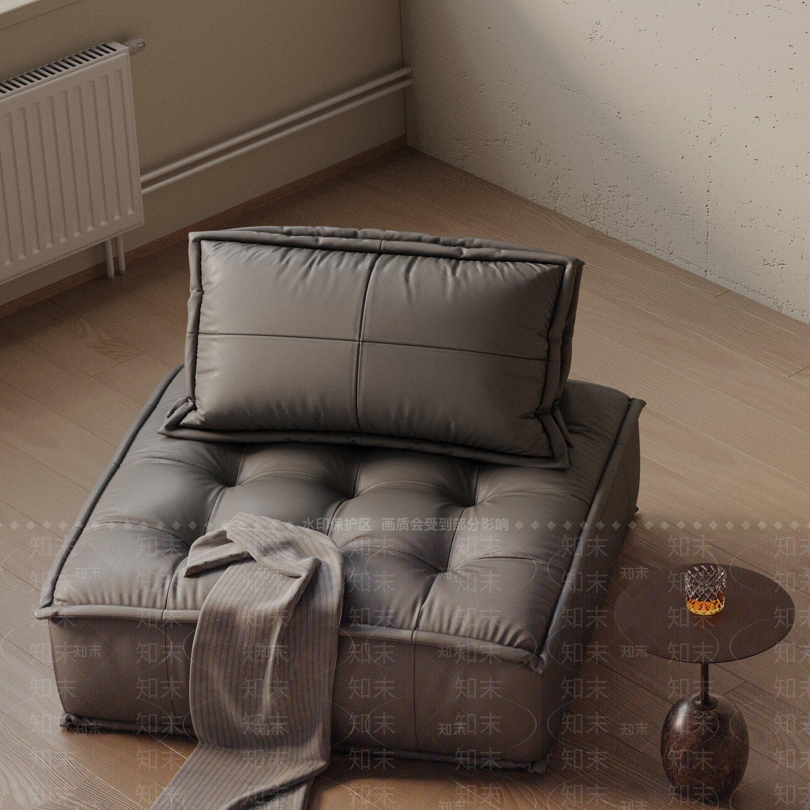 现代休闲椅3D模型下载【ID:1201816285】
