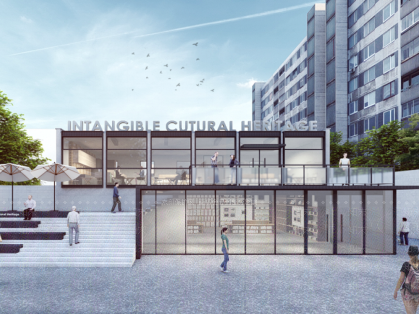 现代工业小公建SU模型下载【ID:1201819226】