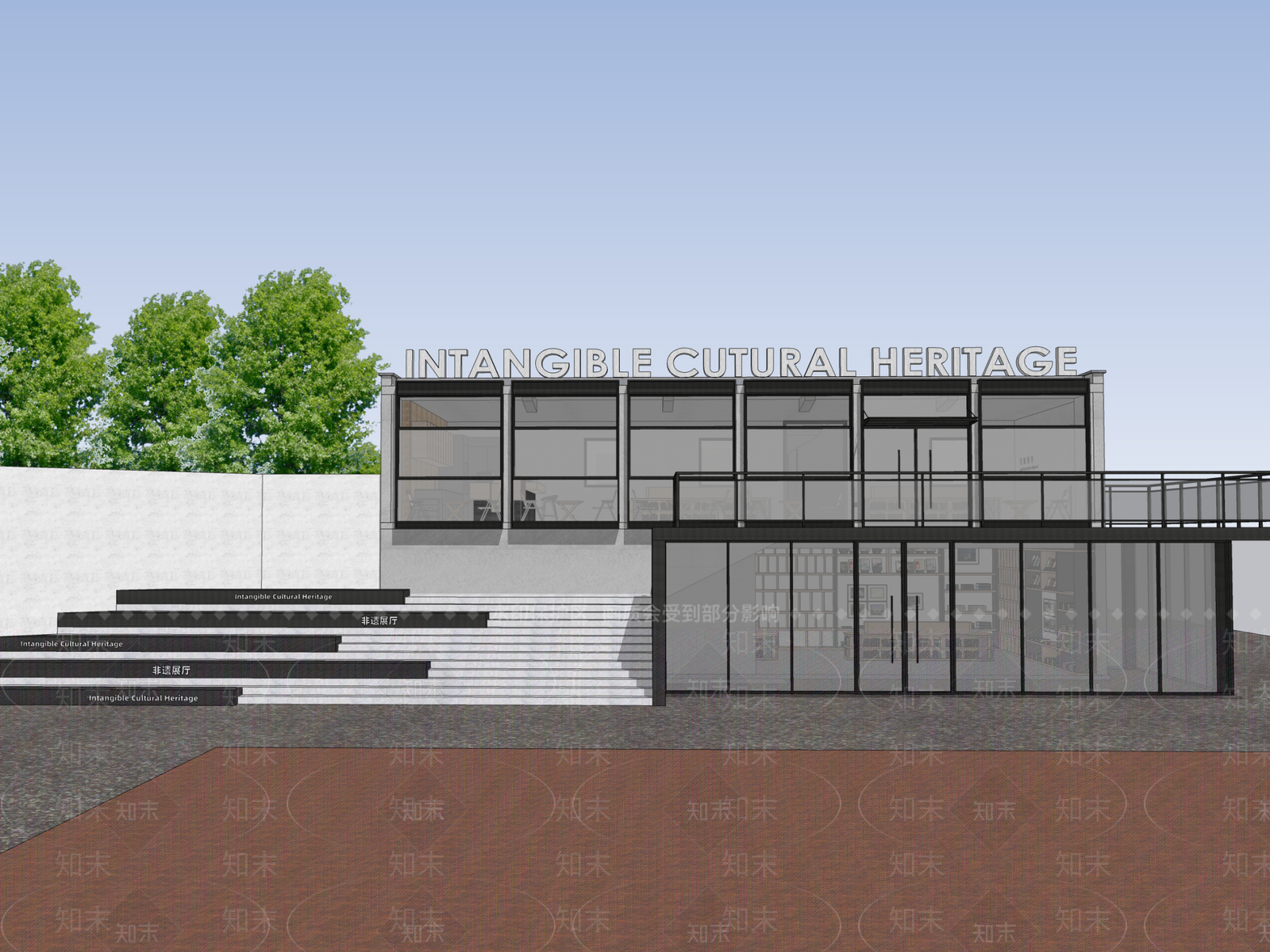 现代工业小公建SU模型下载【ID:1201819226】