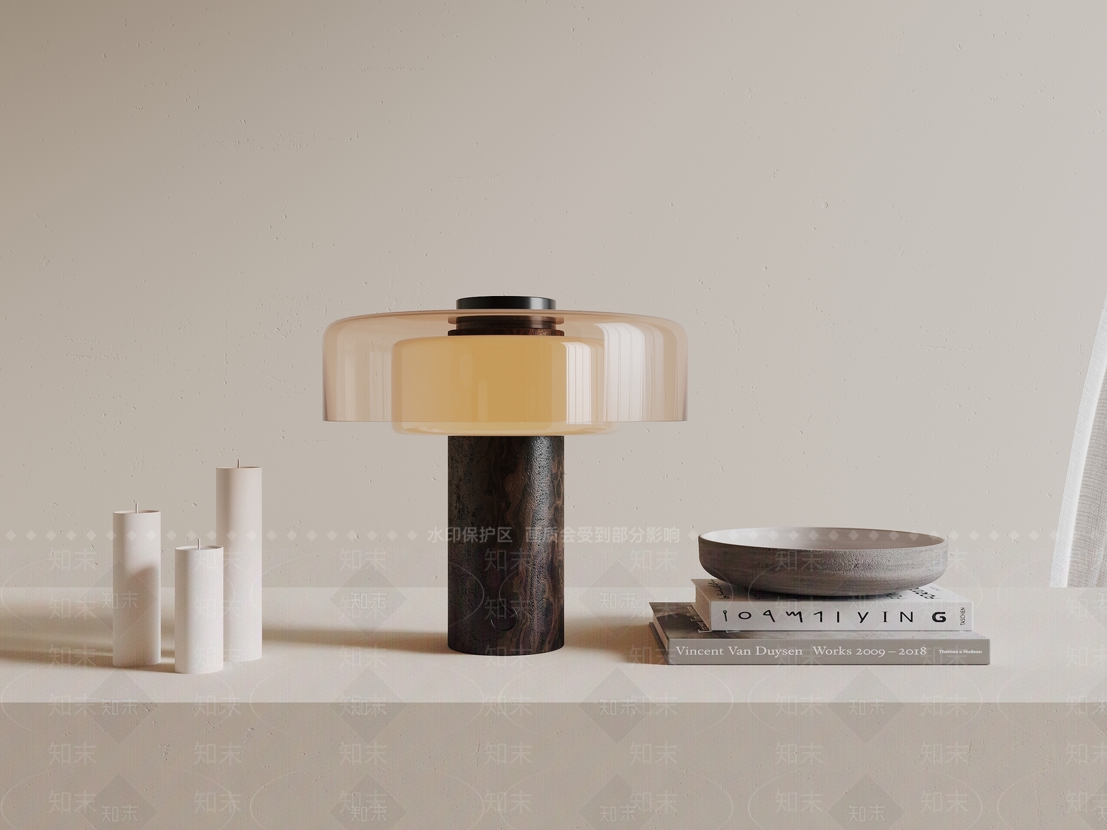 中古台灯SU模型下载【ID:1201820515】