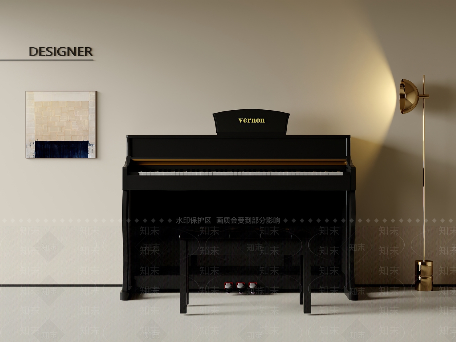 乐器3D模型下载【ID:1201820692】
