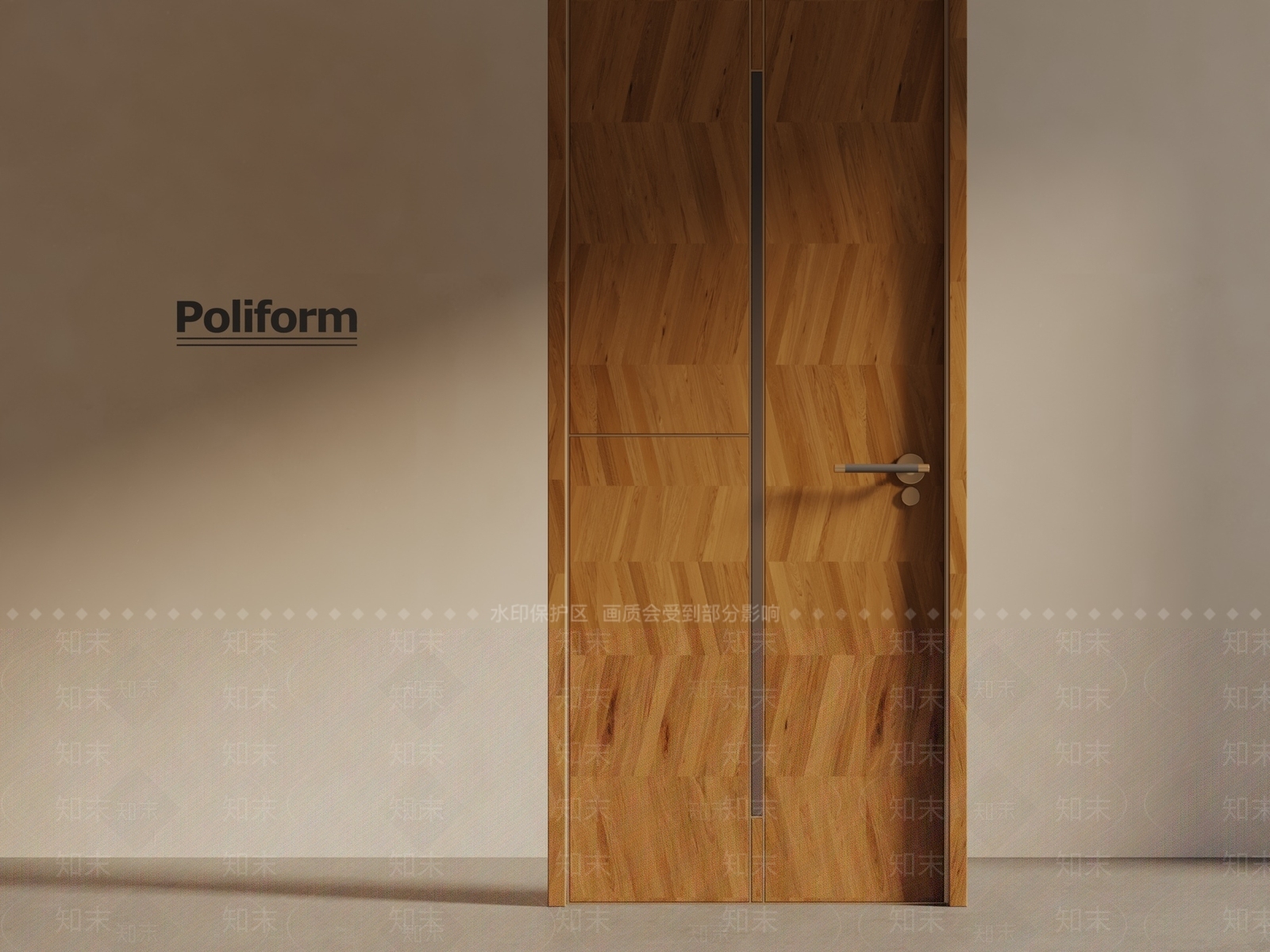 现代单开门3D模型下载【ID:1201820969】