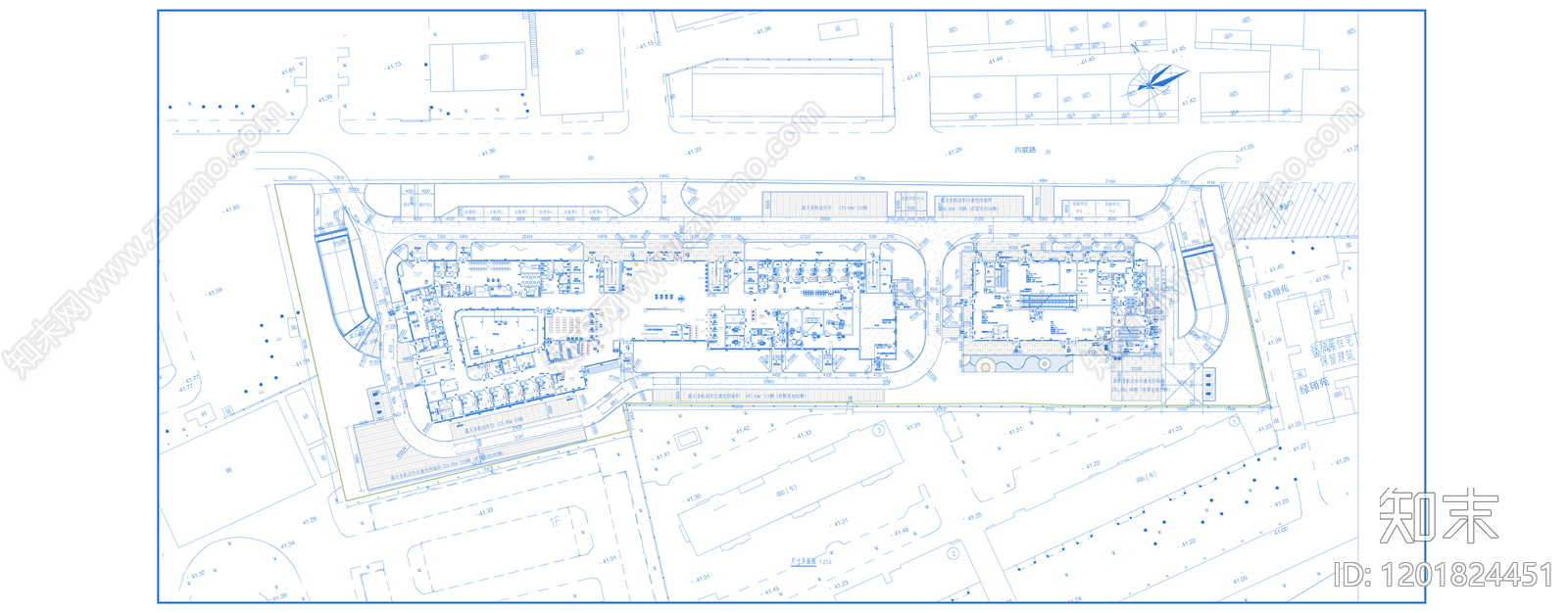 现代其他景观cad施工图下载【ID:1201824451】