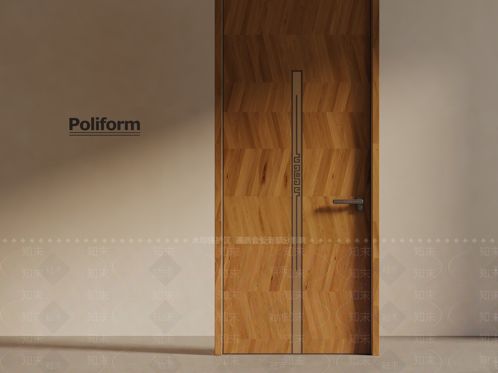 现代单开门3D模型下载【ID:1201825862】