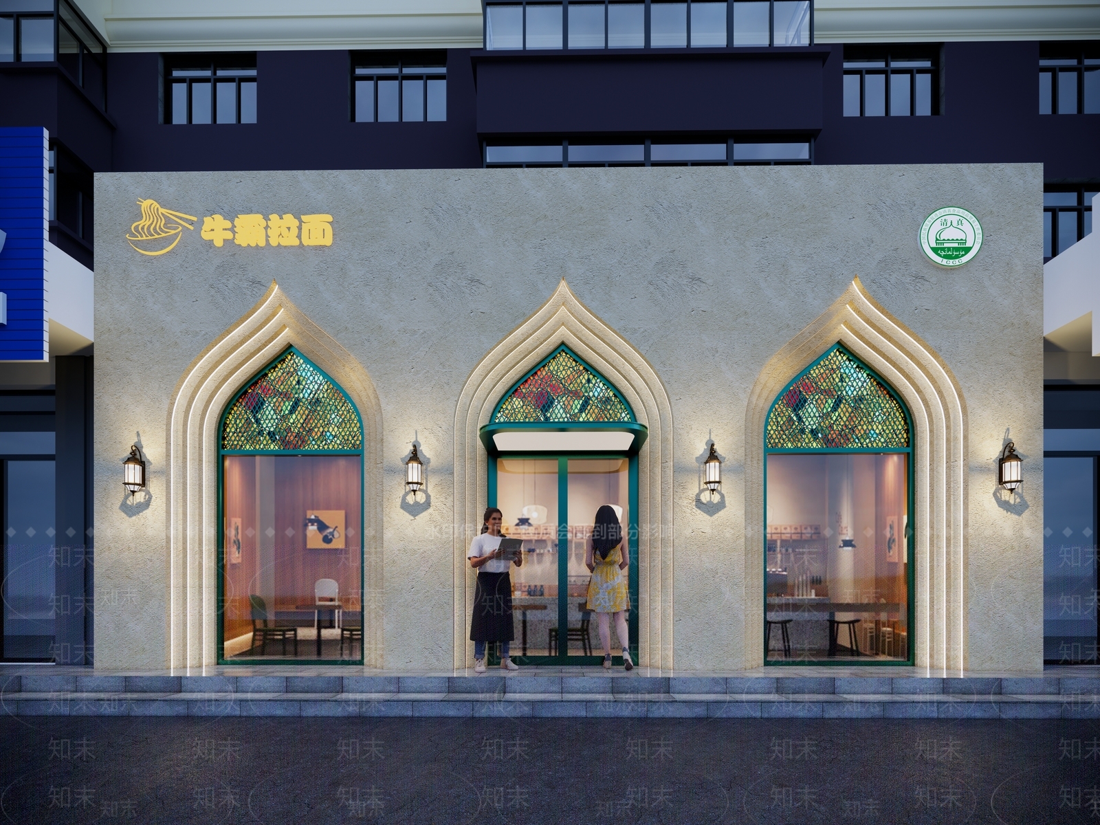 复古火锅店SU模型下载【ID:1201826124】