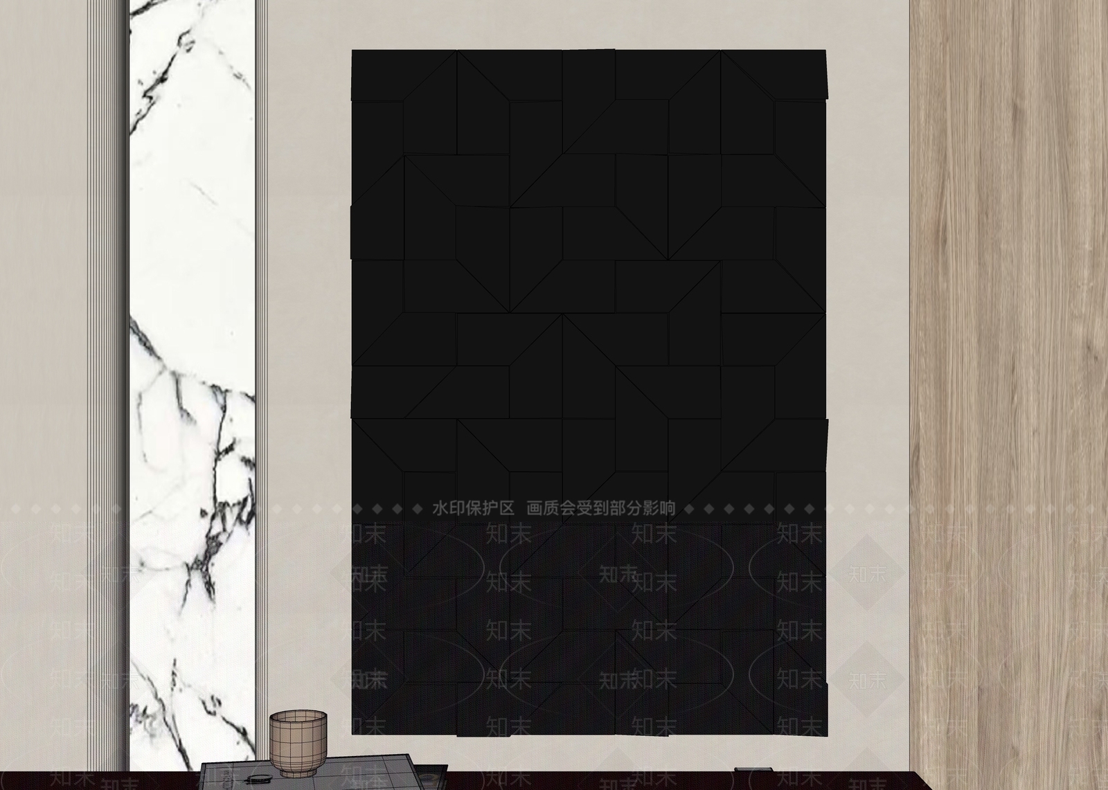 现代挂件SU模型下载【ID:1201829035】
