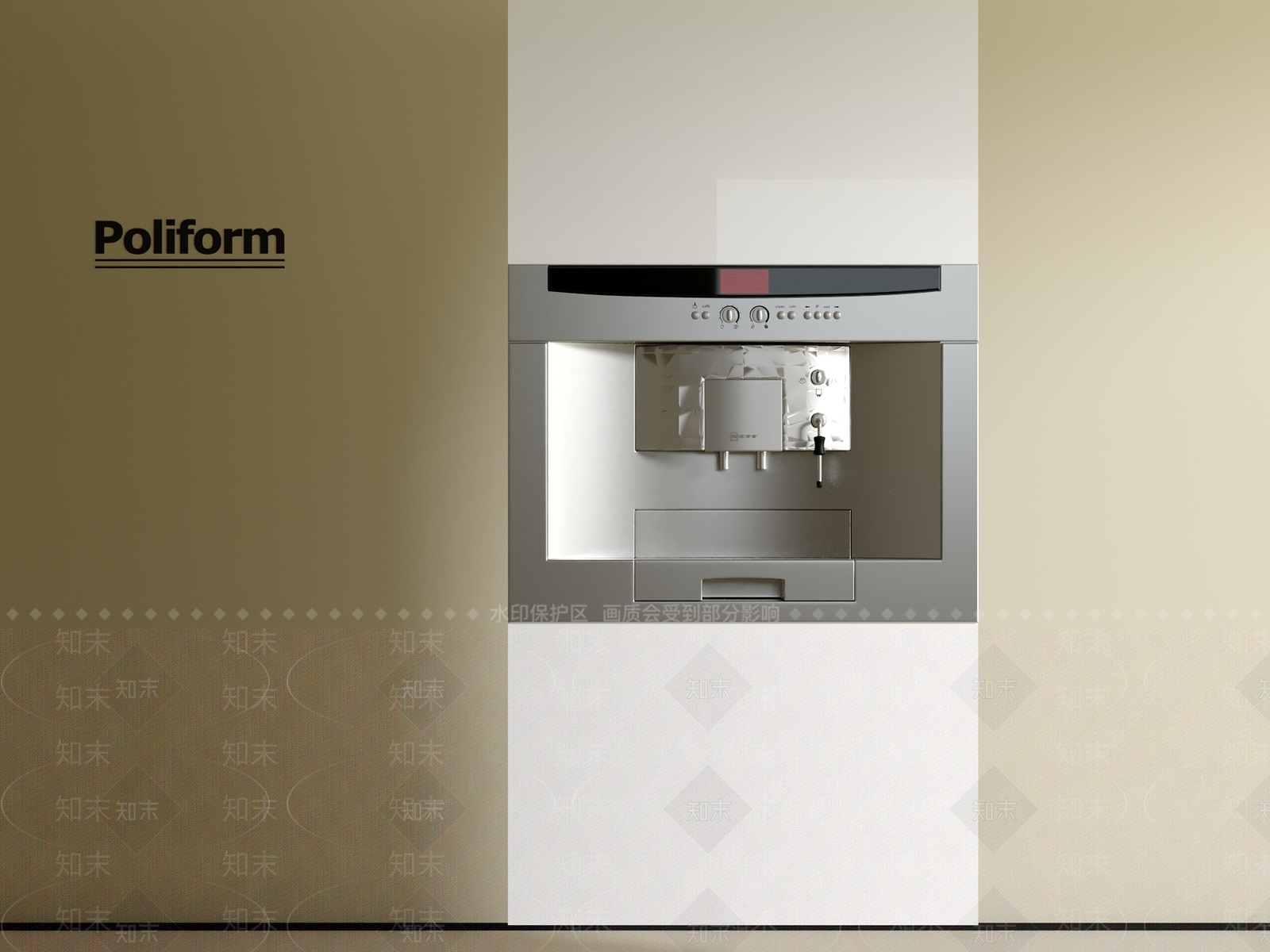 饮水机3D模型下载【ID:1201831561】