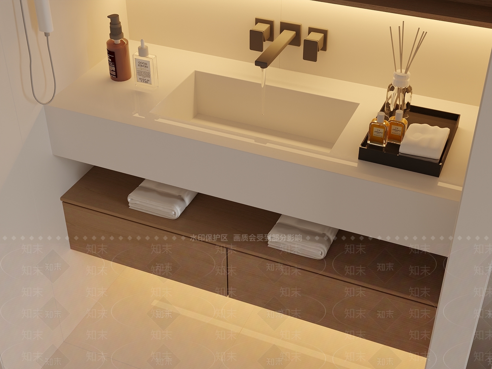 洗手台3D模型下载【ID:1201831612】