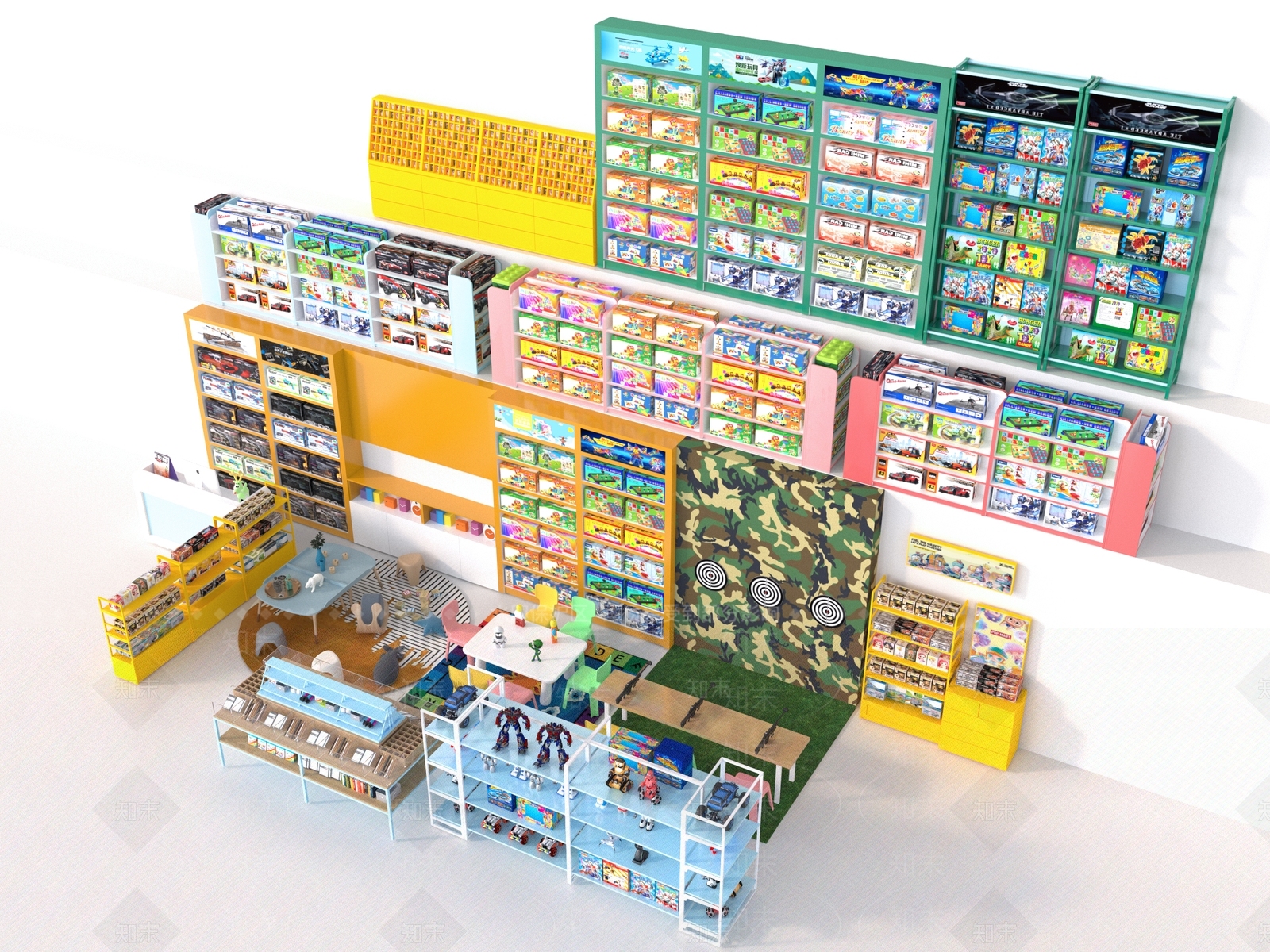 现代其他商业空间3D模型下载【ID:1201833494】