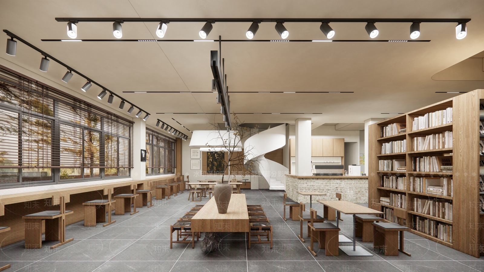 现代书店SU模型下载【ID:1201836530】