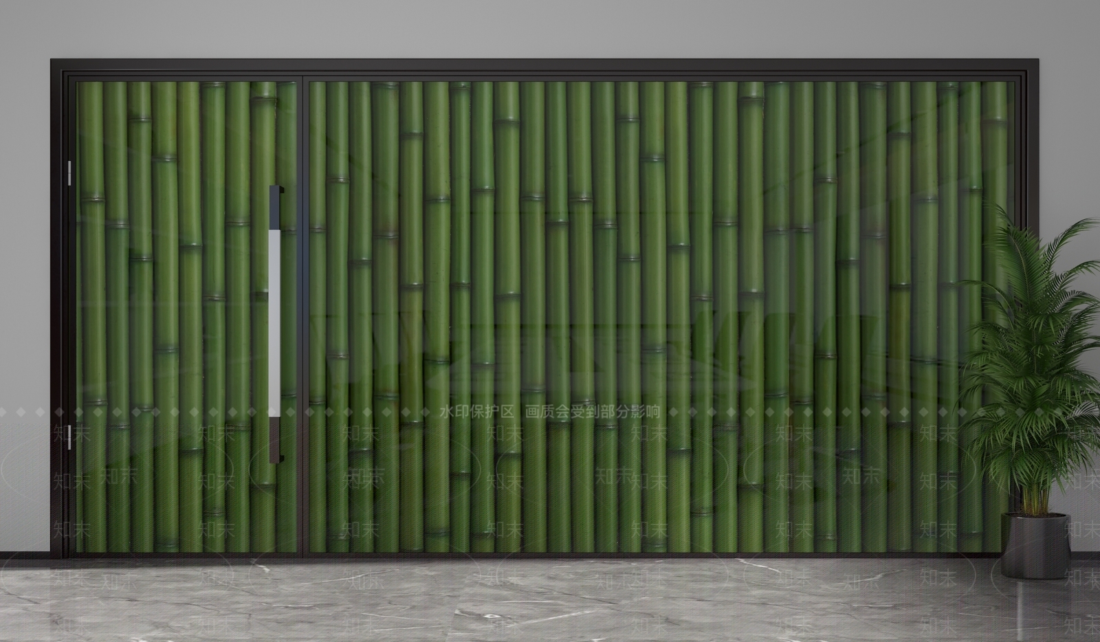 现代隔断3D模型下载【ID:1201842264】
