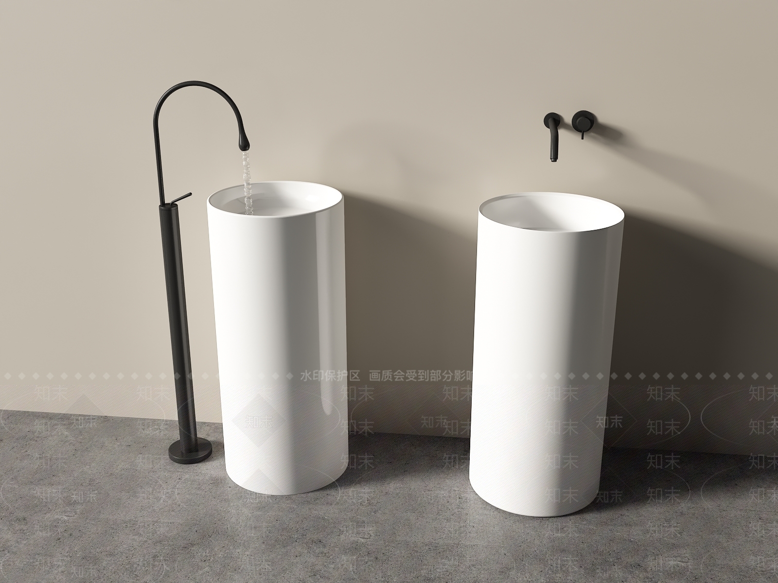 台盆3D模型下载【ID:1201849574】