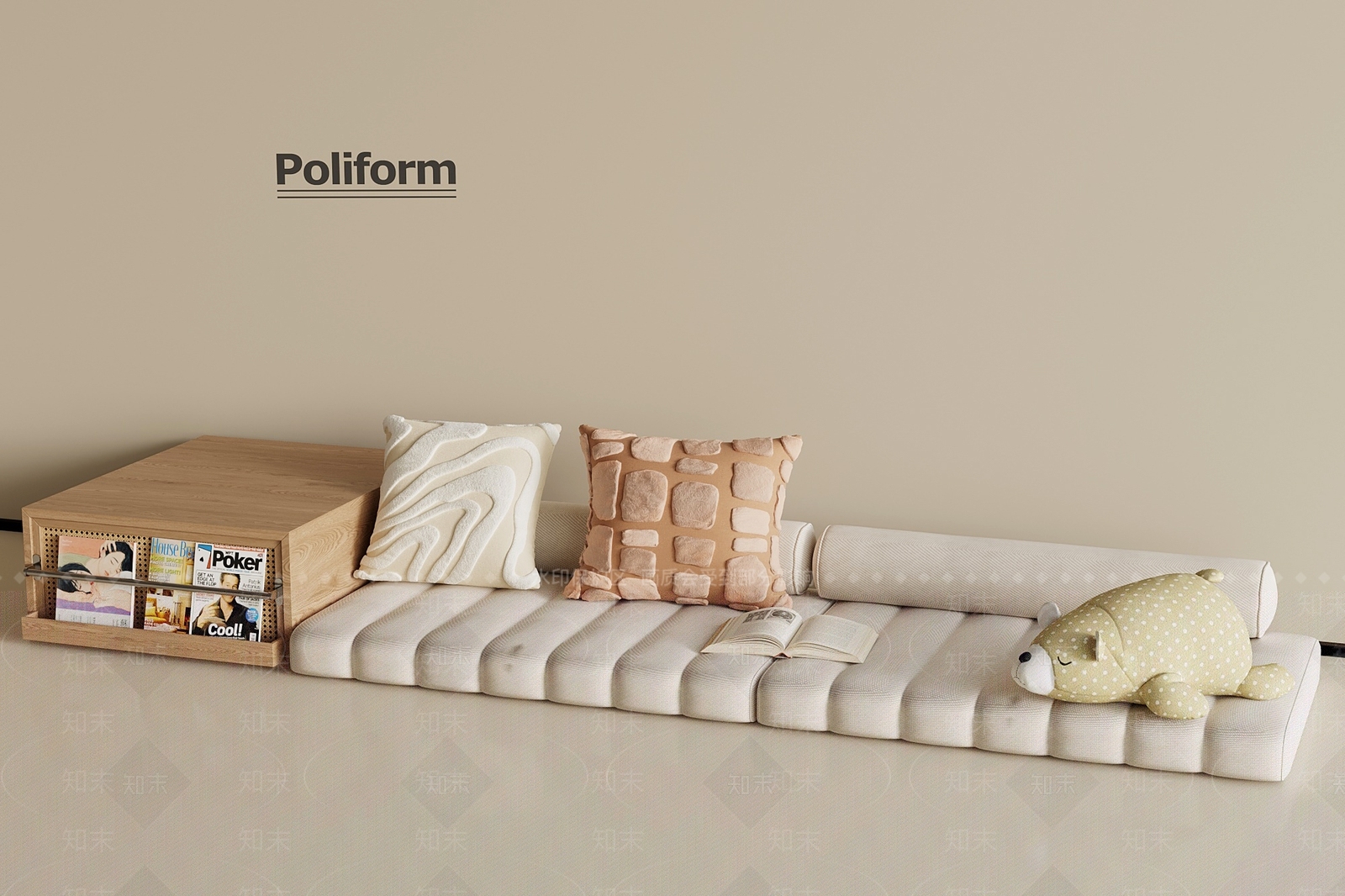 现代坐垫SU模型下载【ID:1201849448】