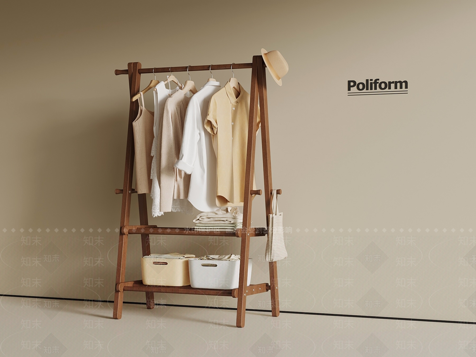 中古衣架3D模型下载【ID:1201852114】
