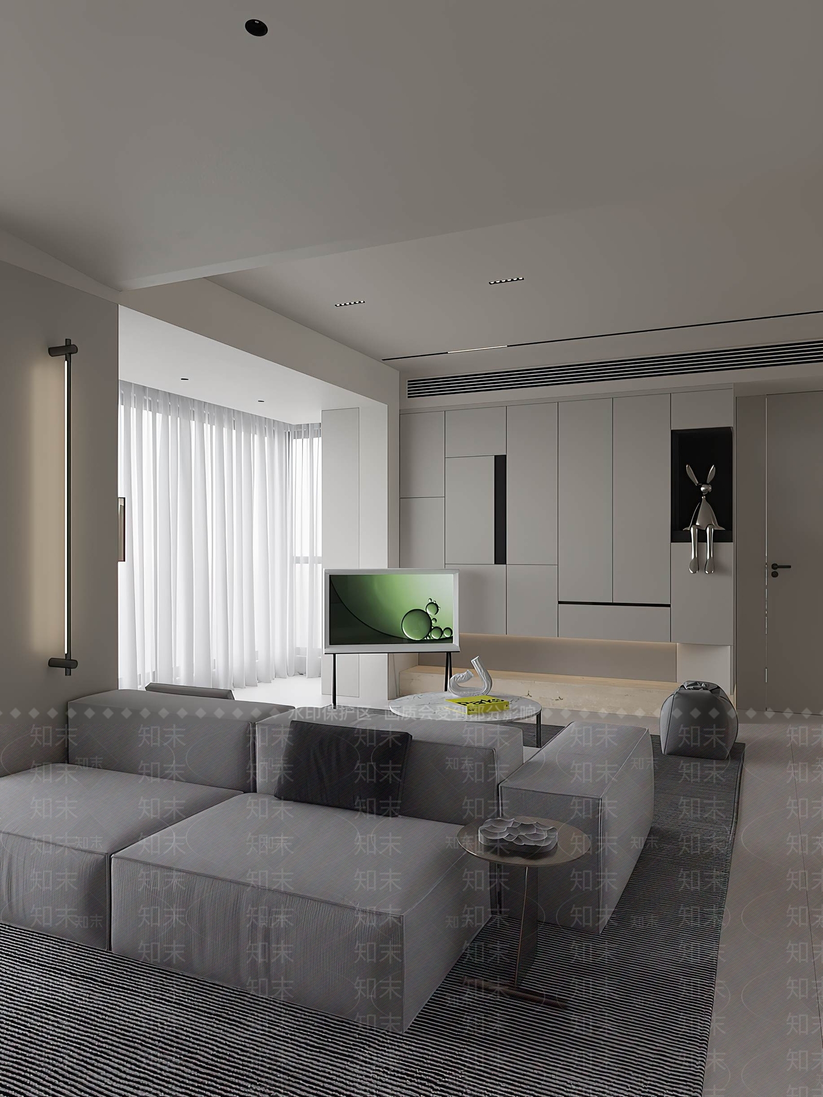 现代多人沙发3D模型下载【ID:1201857626】