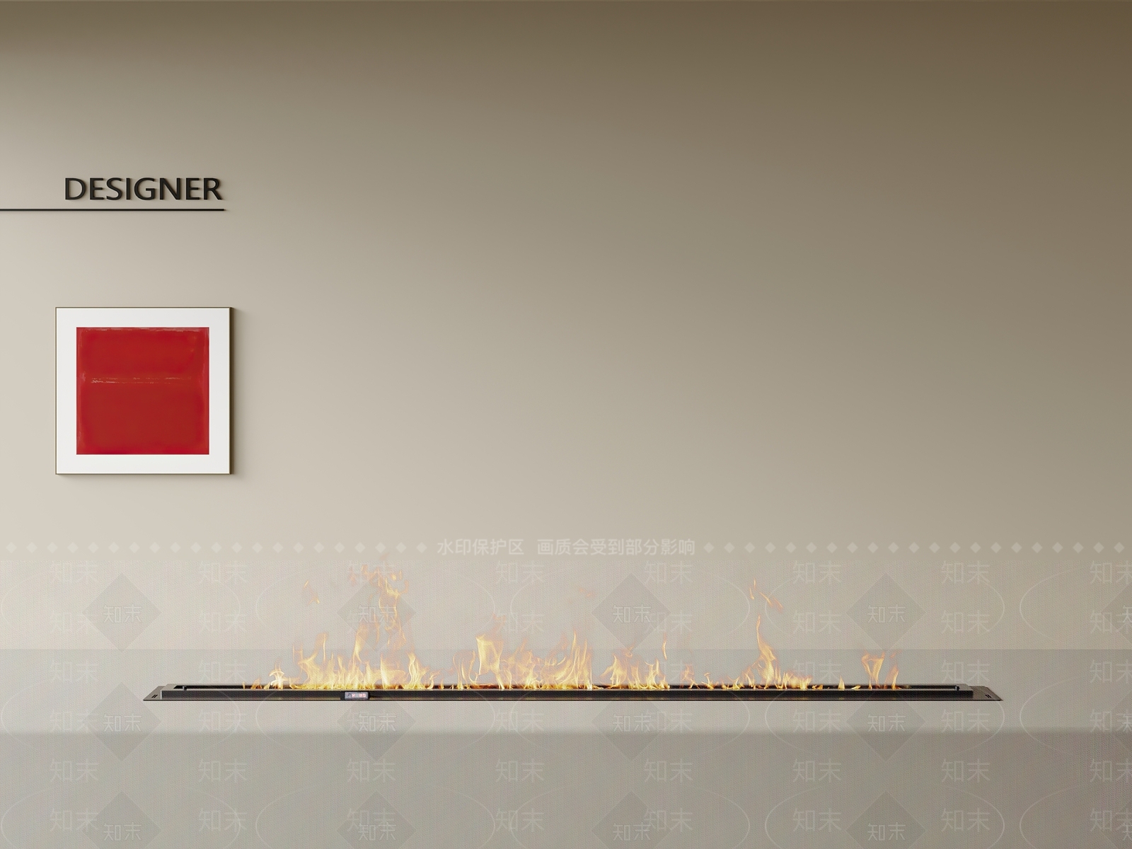 中古轻奢壁炉3D模型下载【ID:1201858926】