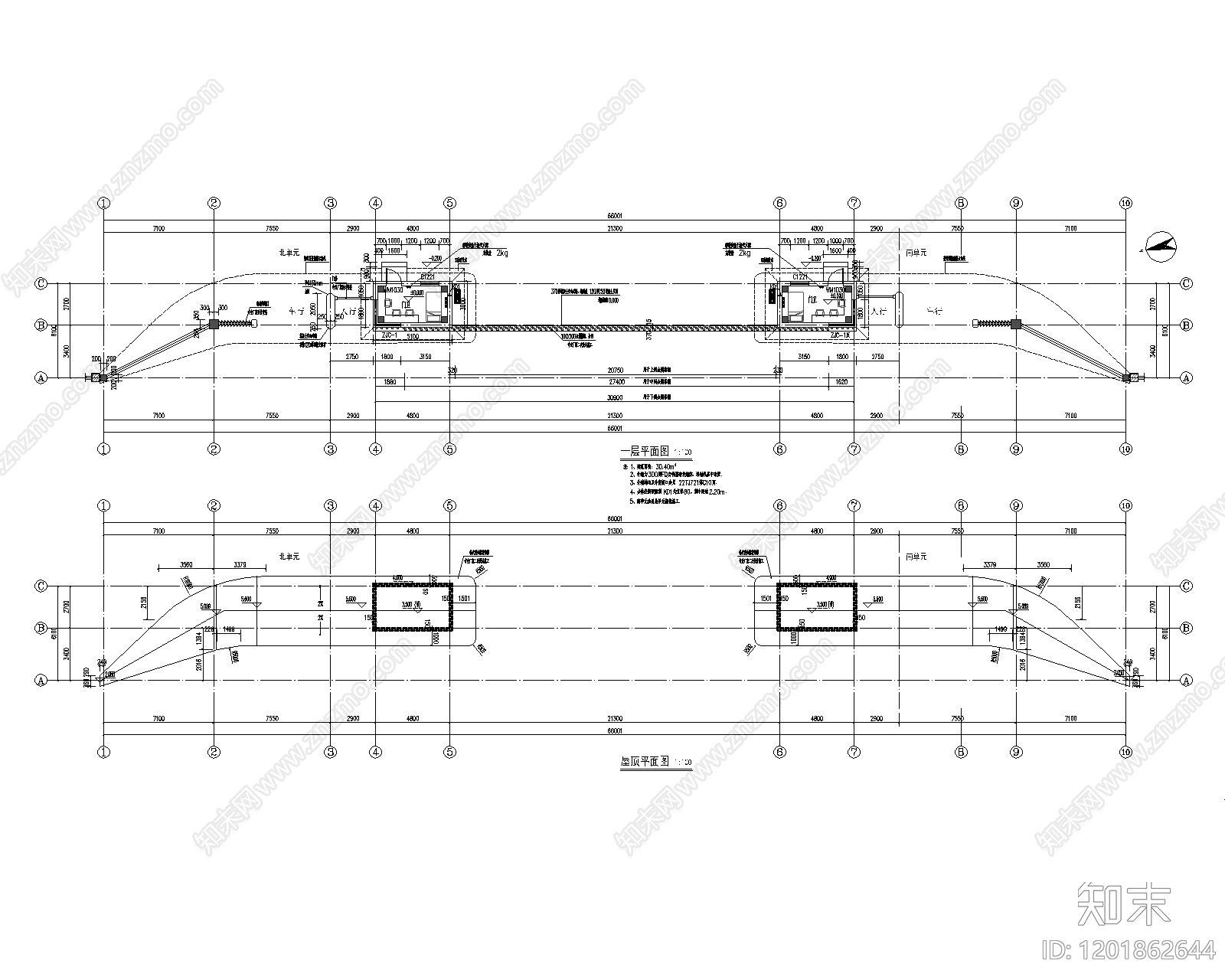 现代建筑CAD图纸