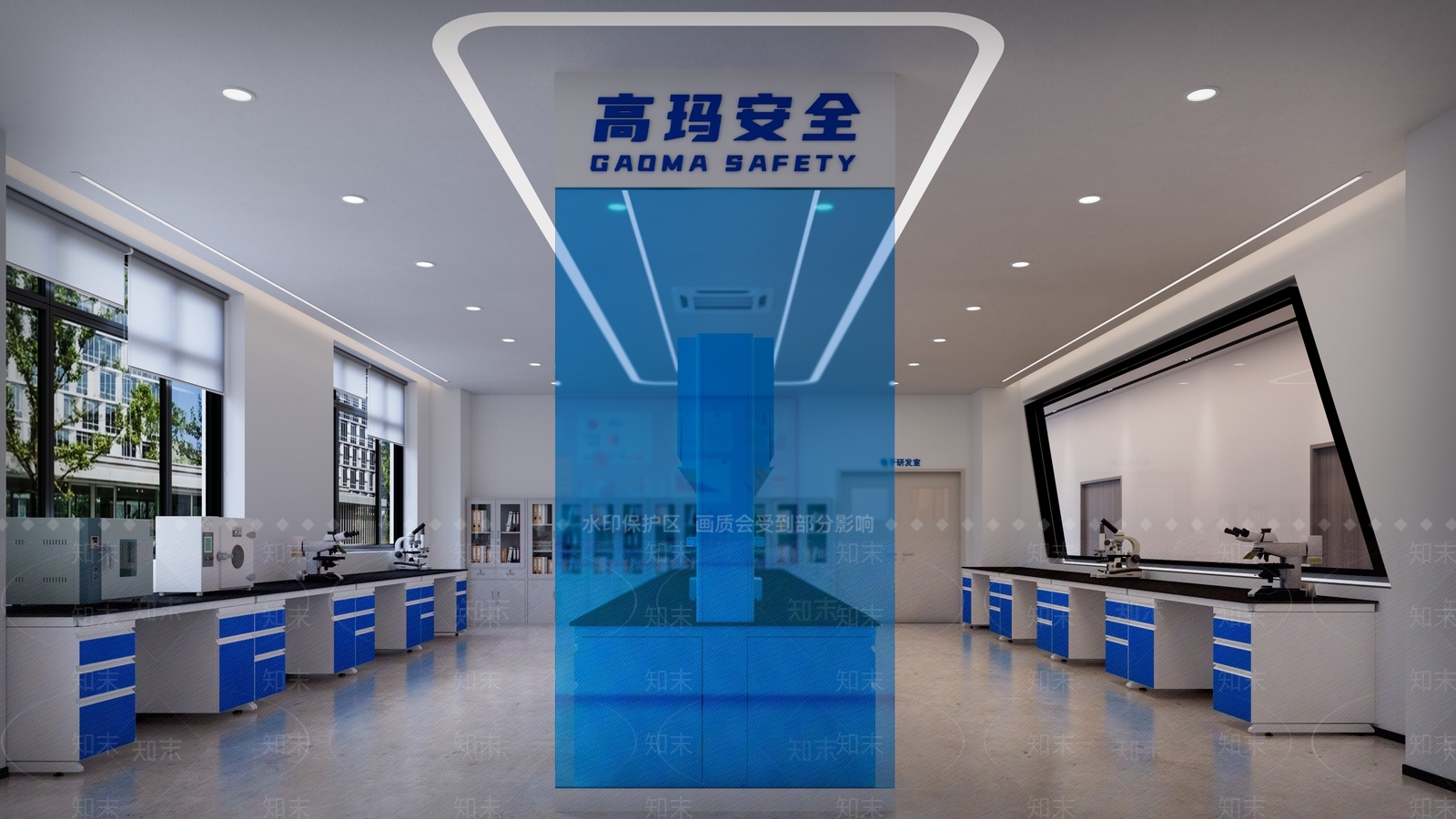 现代极简其他办公空间3D模型下载【ID:1201869140】