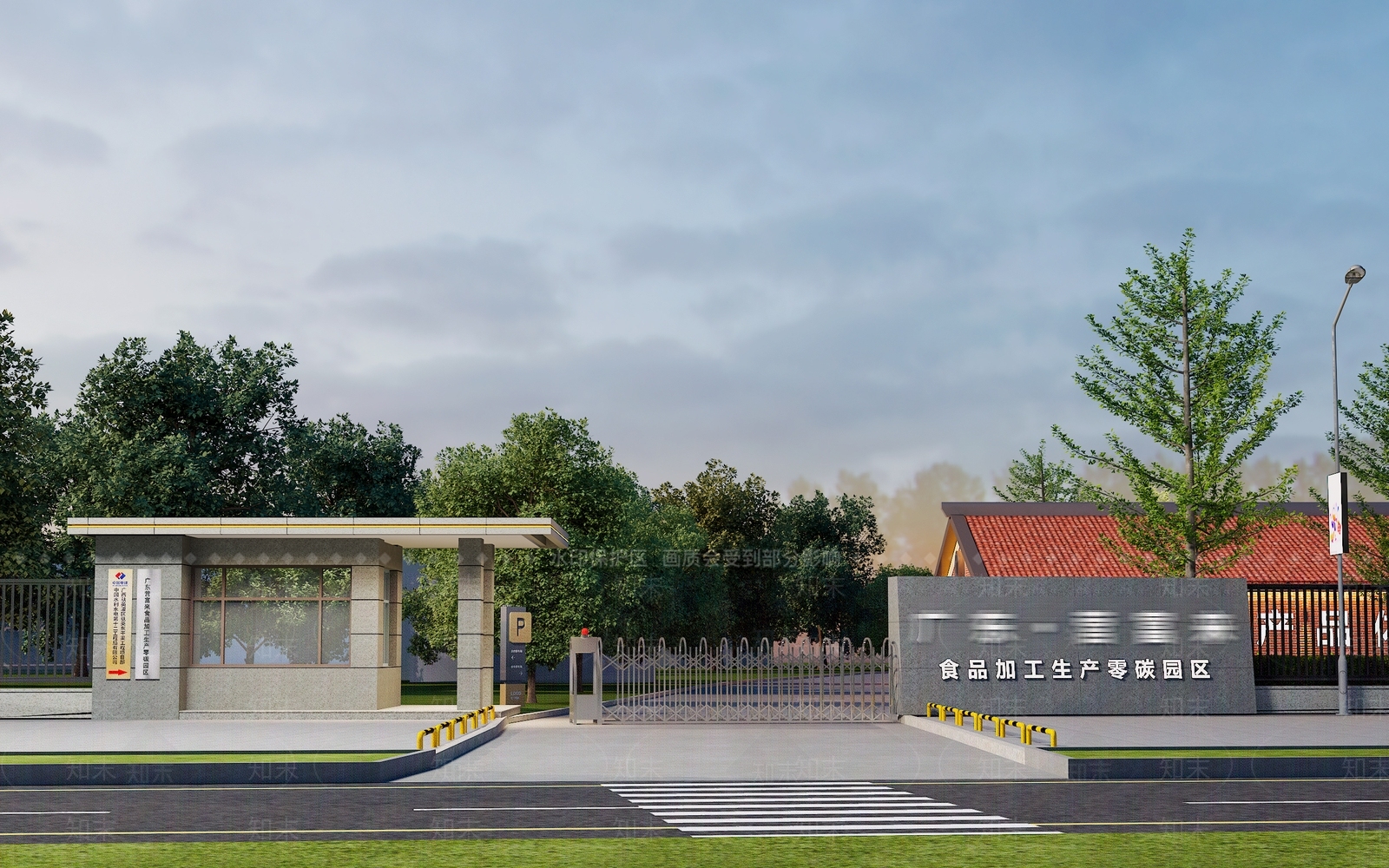 现代厂房3D模型下载【ID:1201870467】