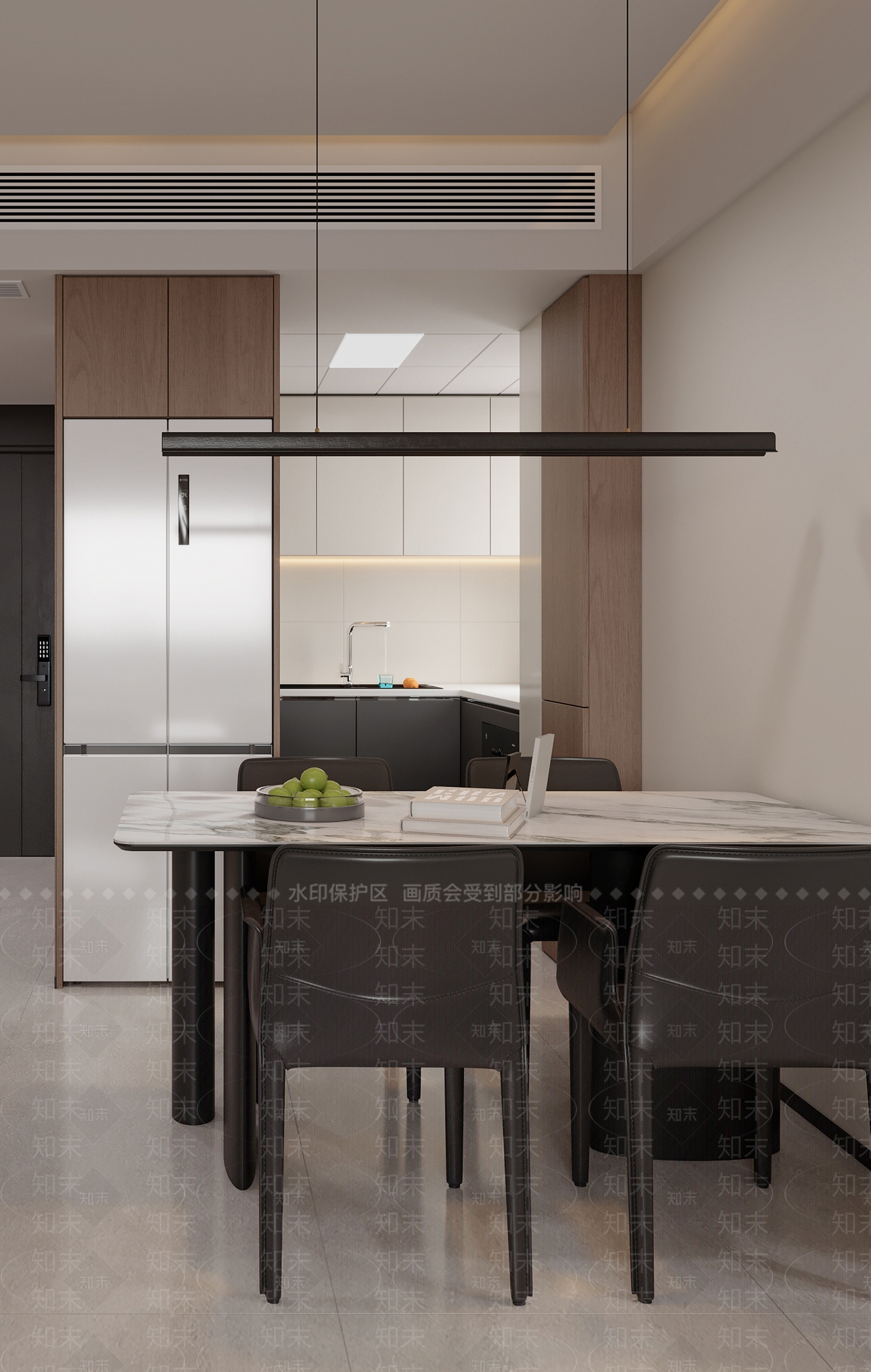 现代意式家居餐厅3D模型下载【ID:1201884223】