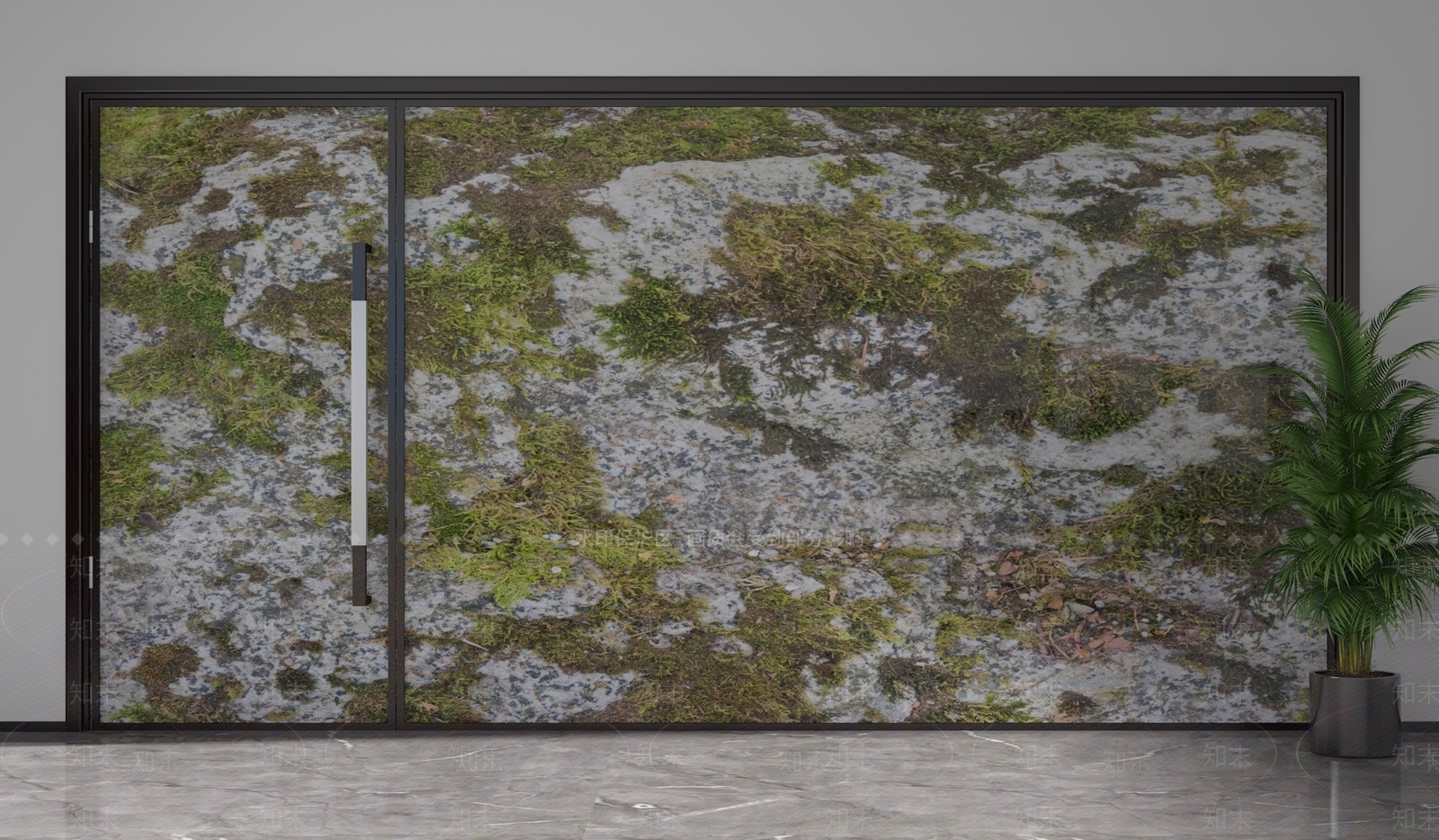 现代隔断3D模型下载【ID:1201892436】