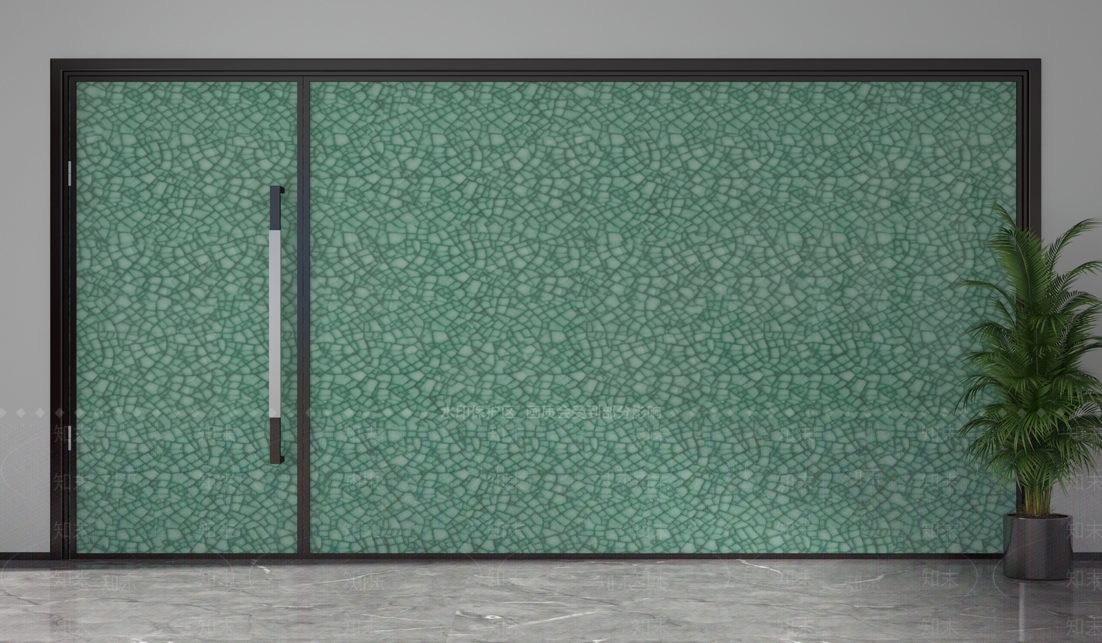 现代隔断3D模型下载【ID:1201892679】