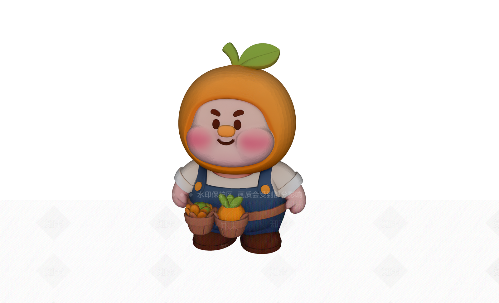 现代IP形象SU模型下载【ID:1201893828】
