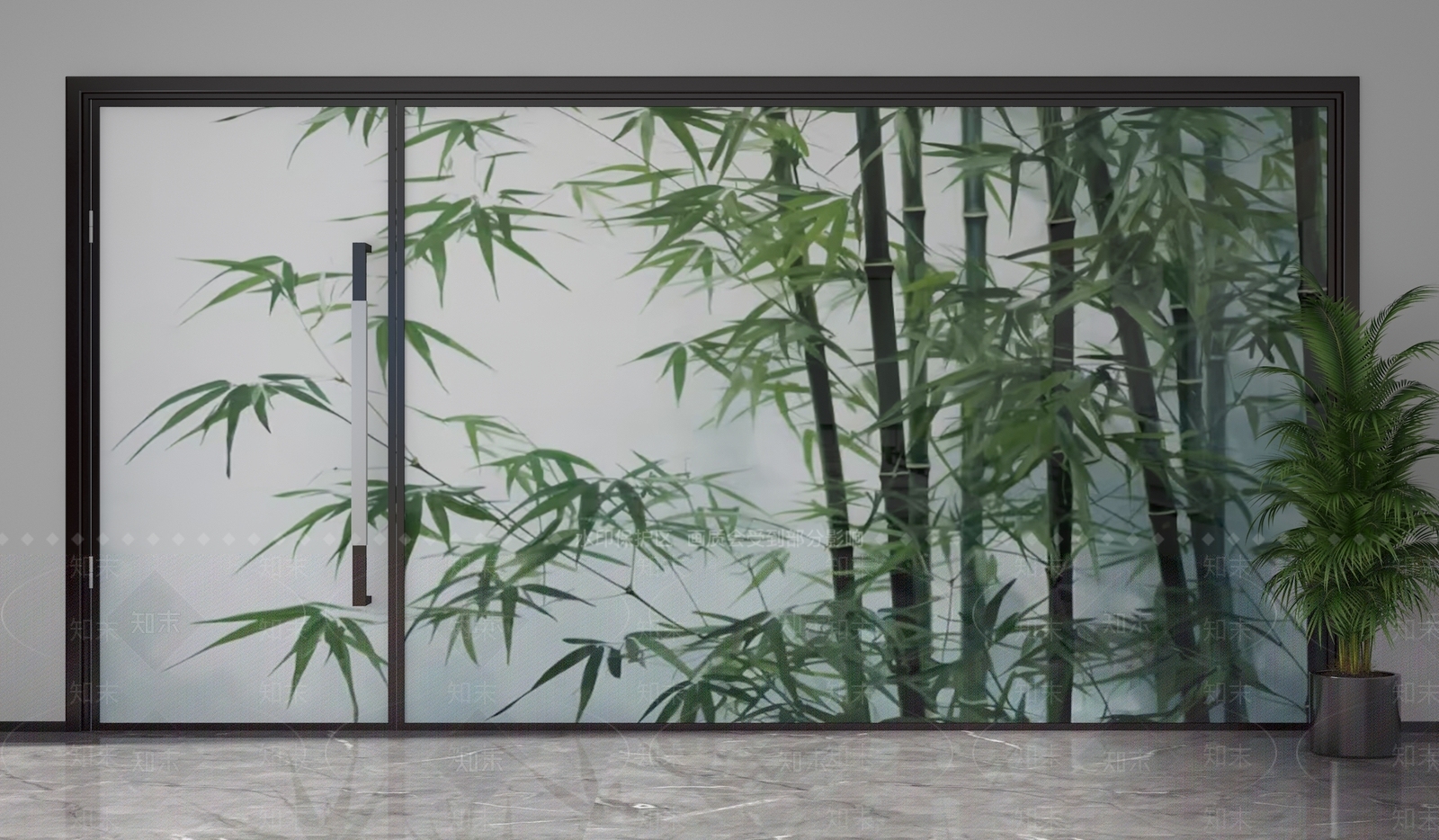 现代隔断3D模型下载【ID:1201895185】
