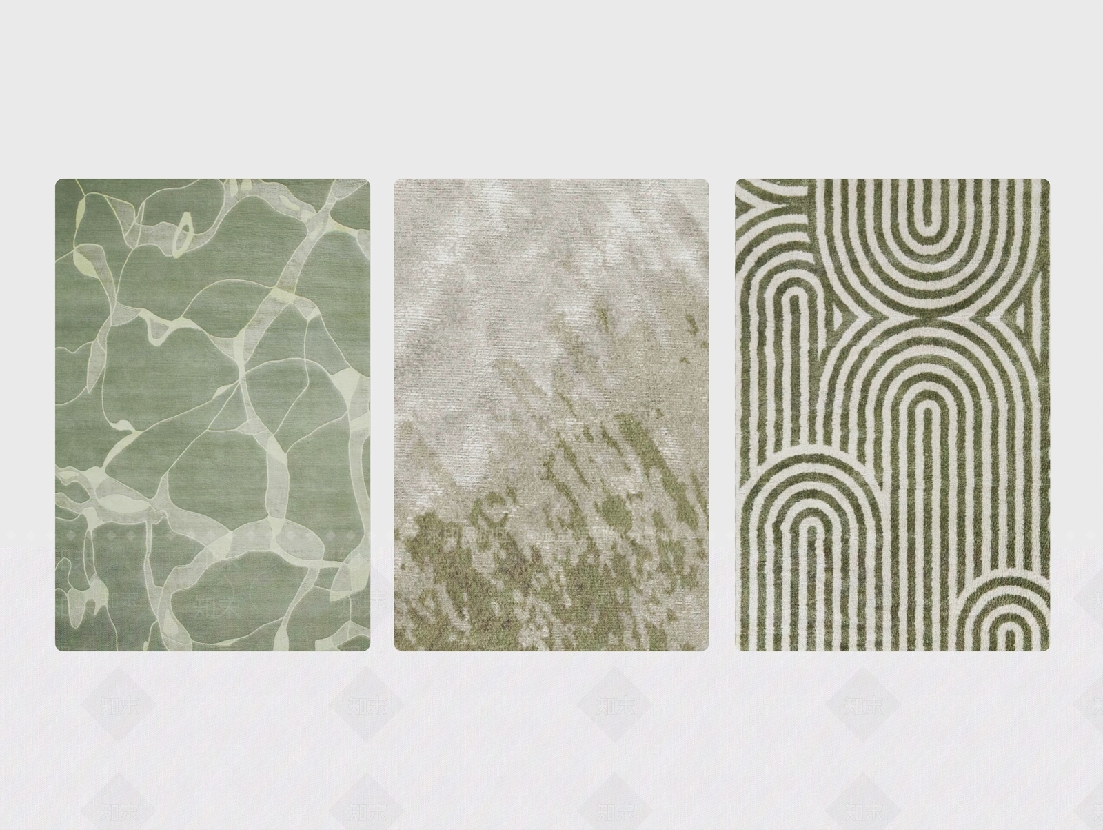 现代新中式地毯3D模型下载【ID:1201896490】