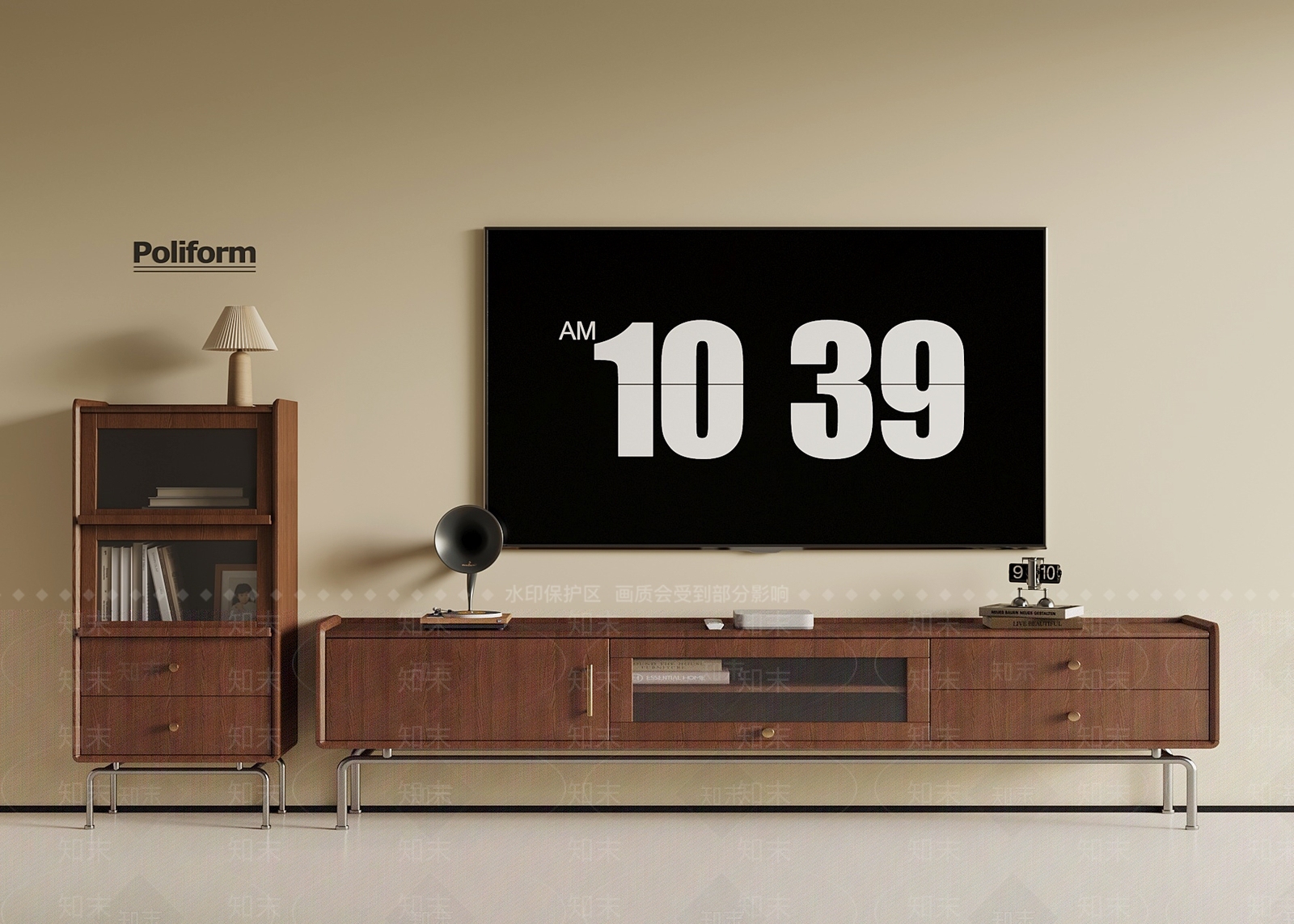 法式中古电视柜SU模型下载【ID:1201906281】