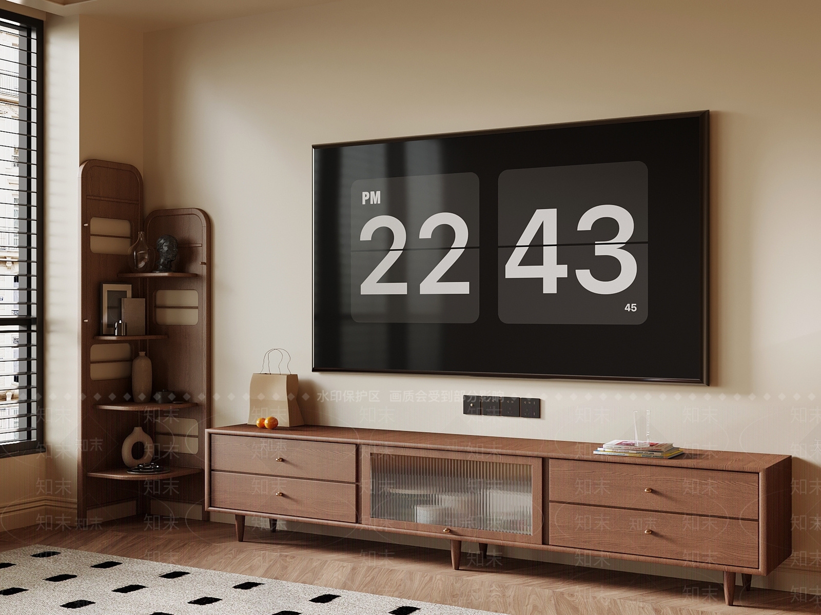 中古电视柜3D模型下载【ID:1201909657】