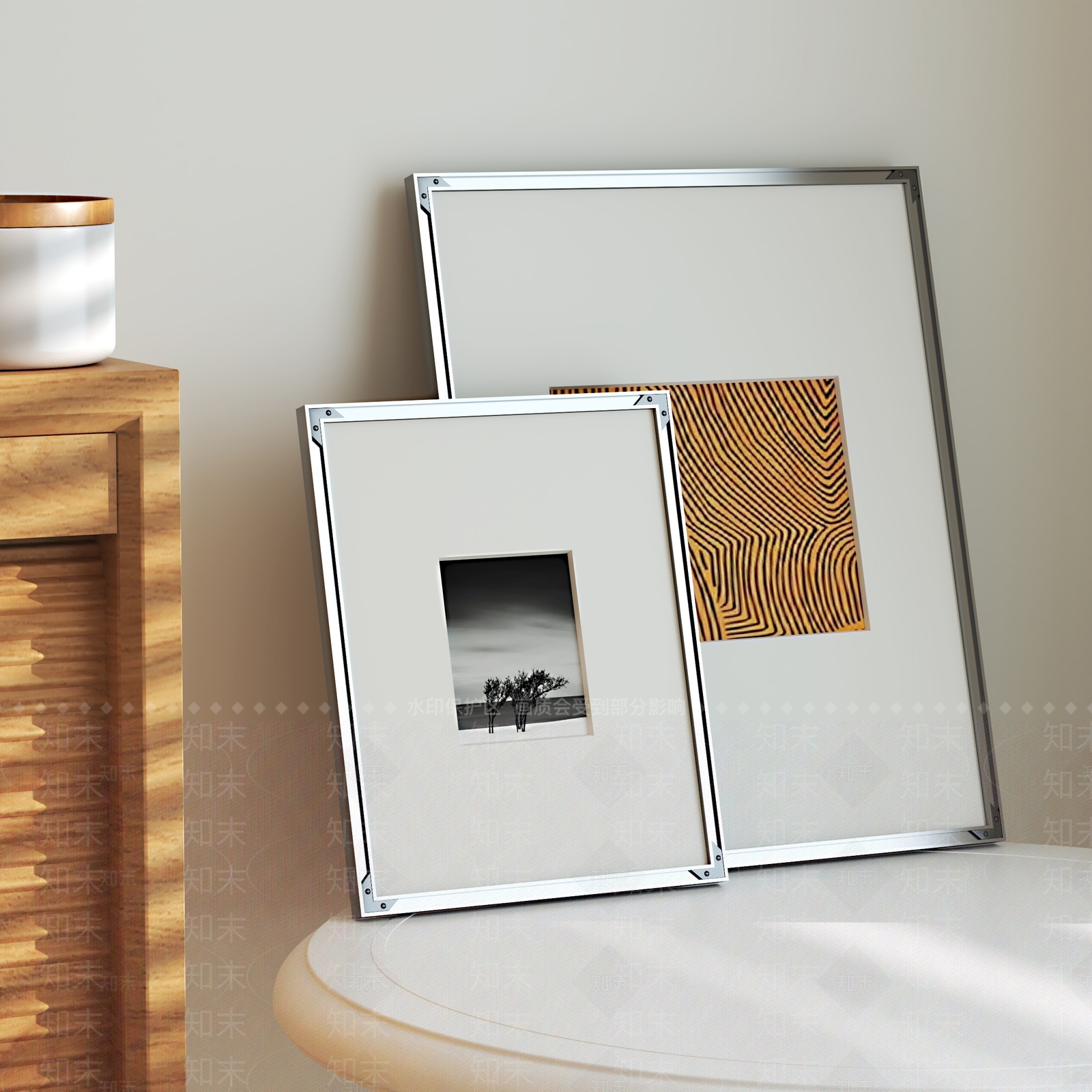 现代挂画SU模型下载【ID:1201913024】