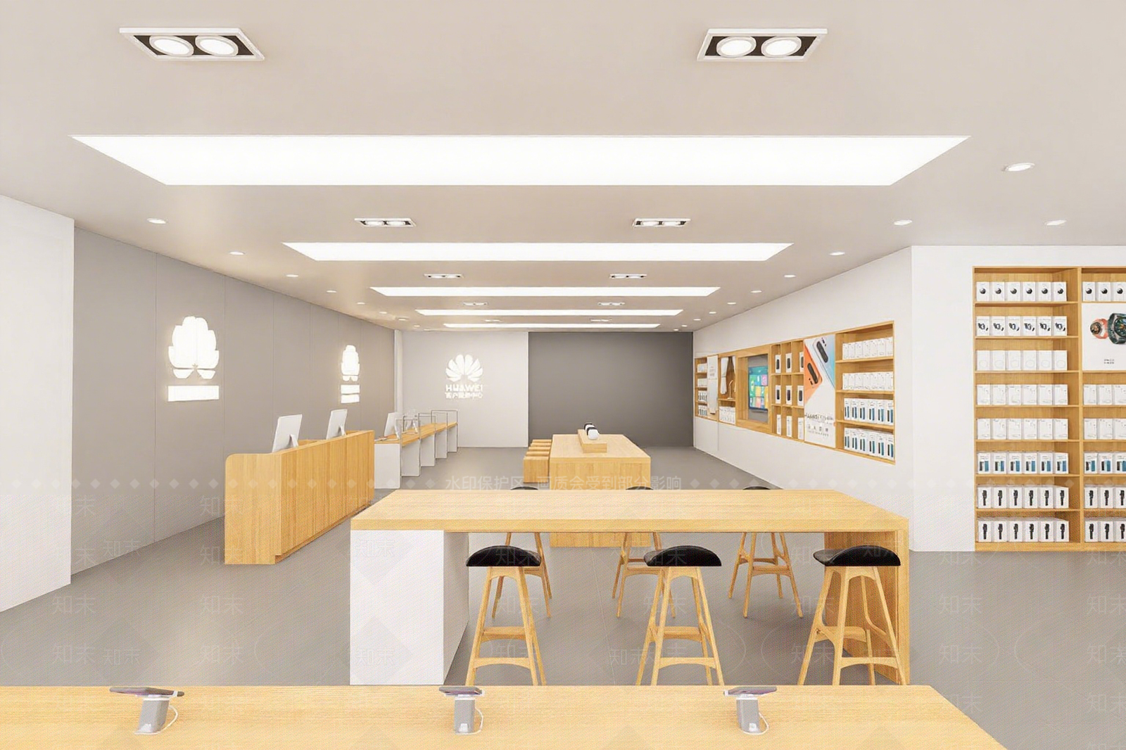 现代数码店SU模型下载【ID:1201914116】