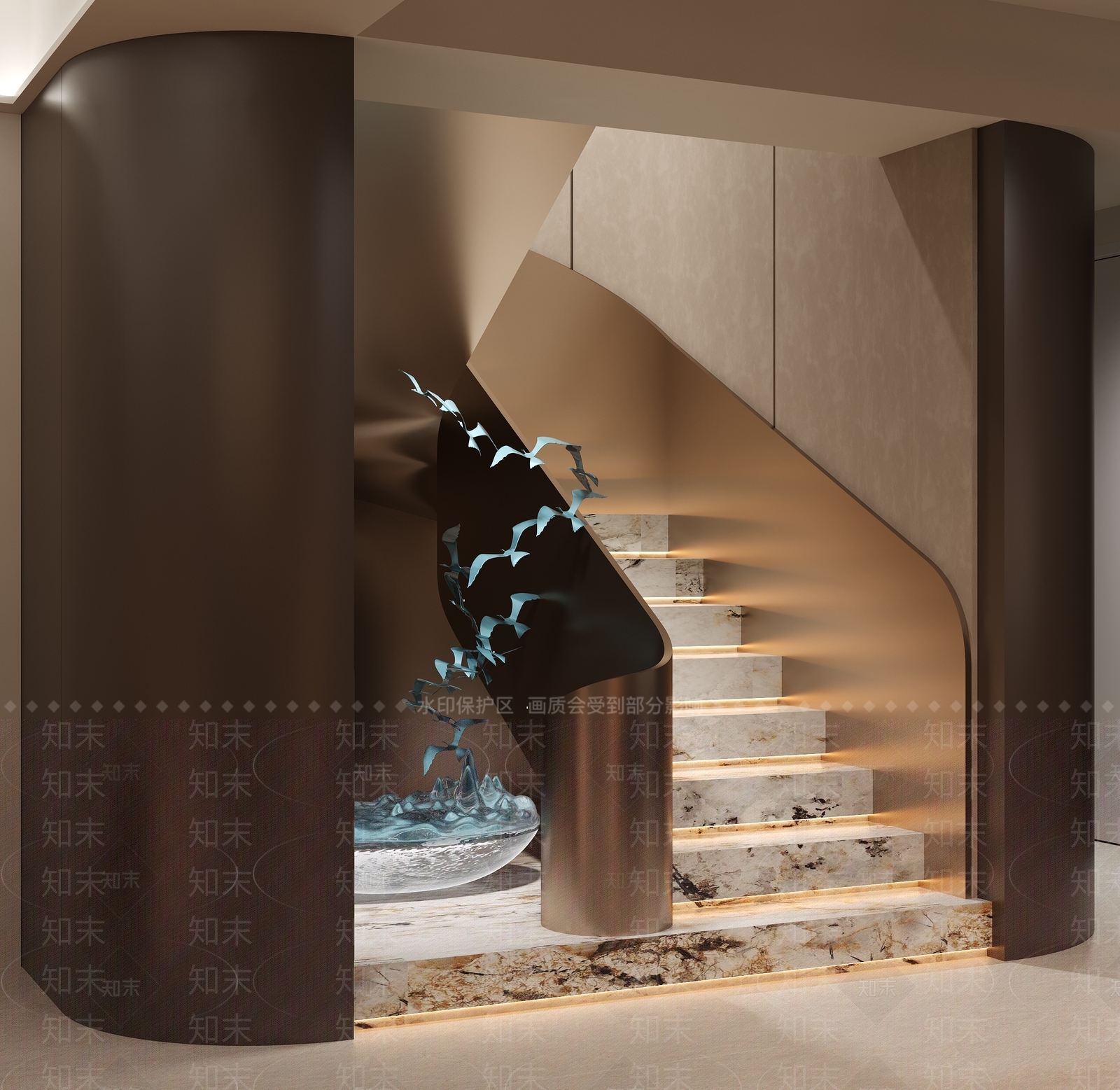 现代茶水间3D模型下载【ID:1222067593】