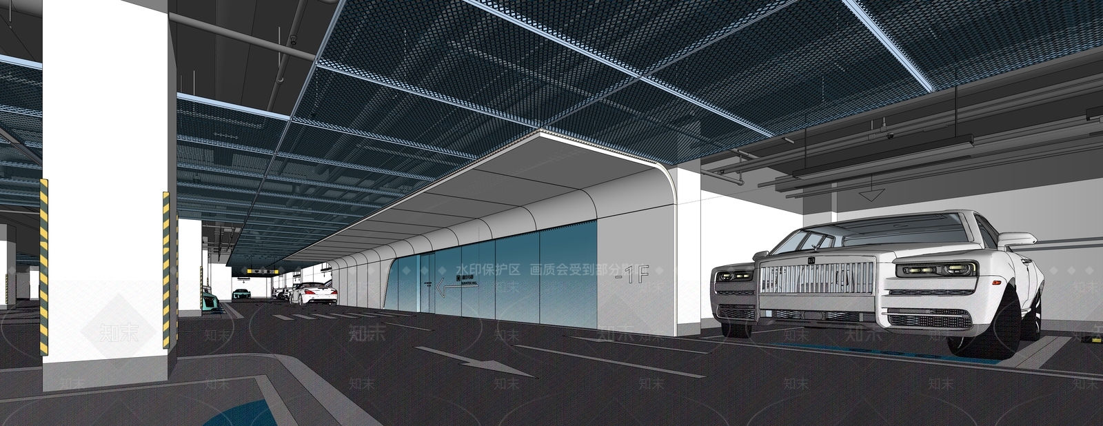 现代其他公共空间SU模型下载【ID:1201914784】
