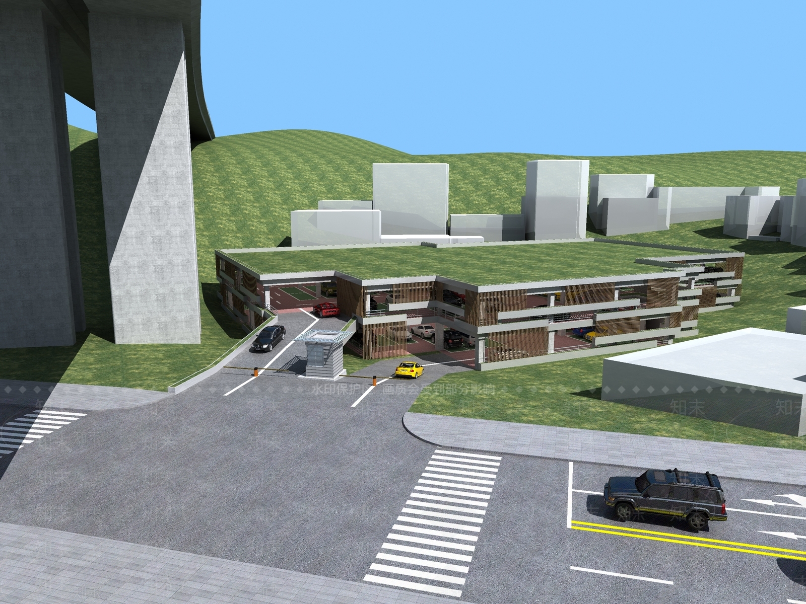现代其他公共建筑3D模型下载【ID:1201917916】