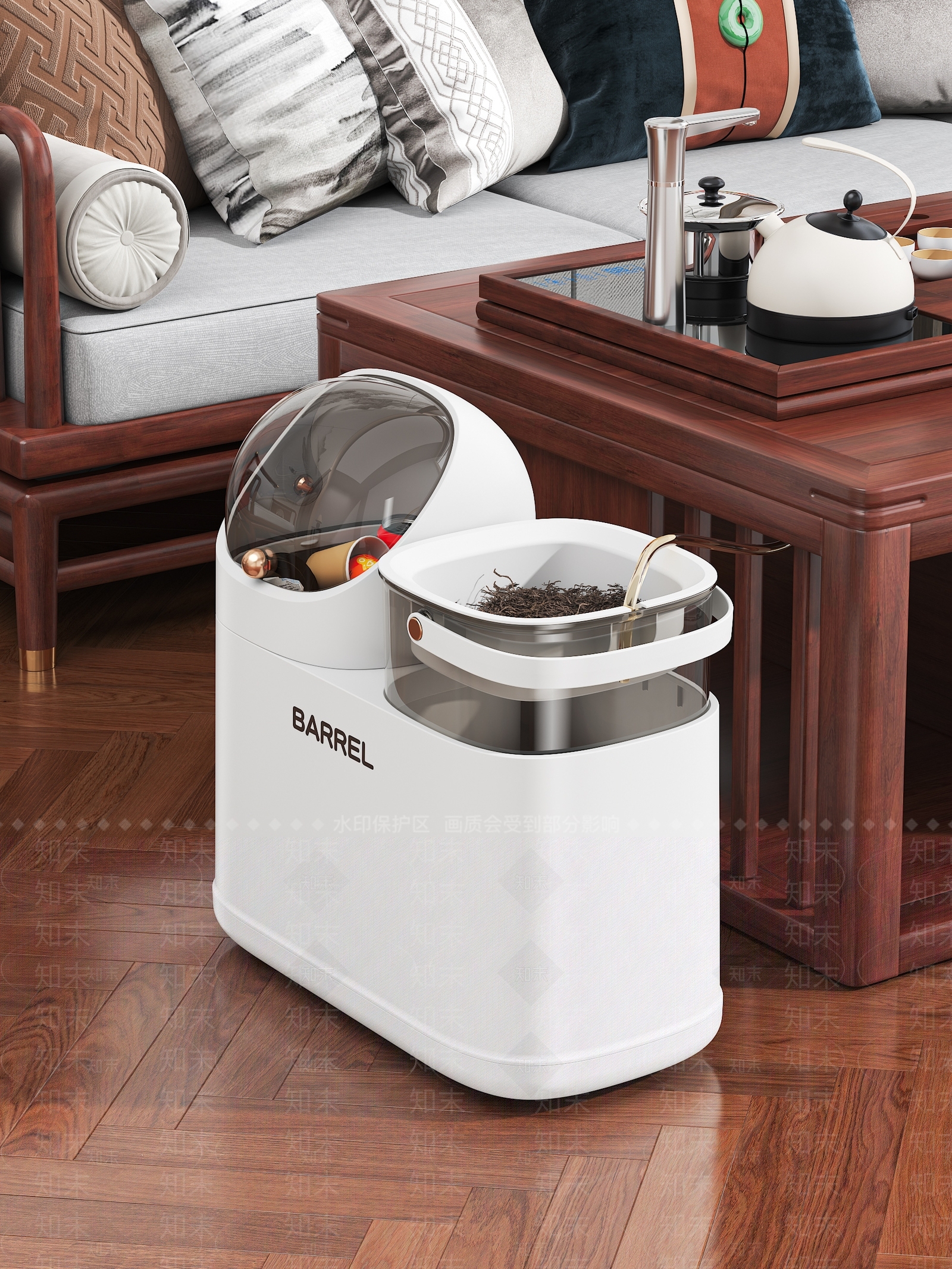 茶具3D模型下载【ID:1201922312】