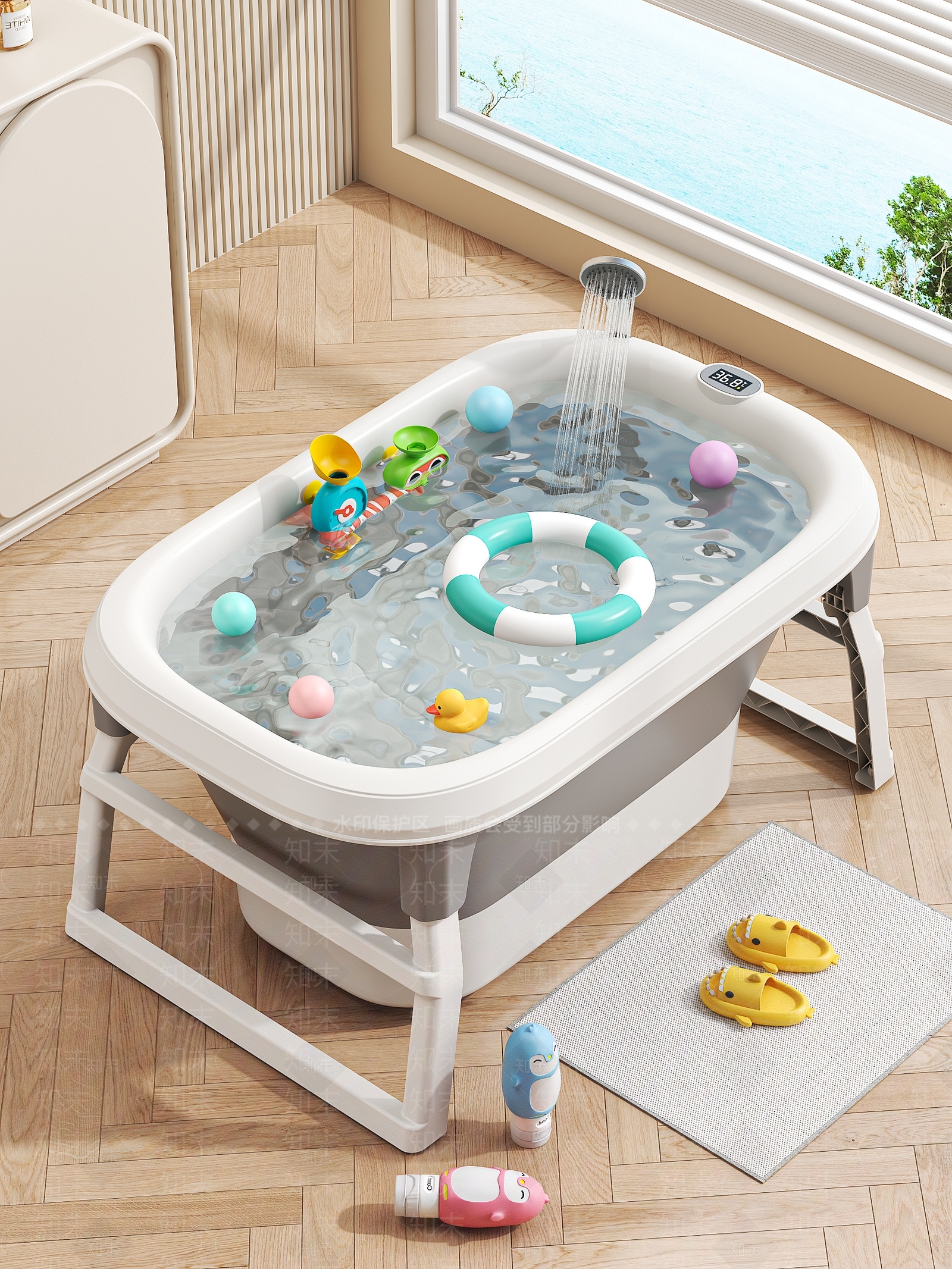 浴室柜3D模型下载【ID:1201923475】