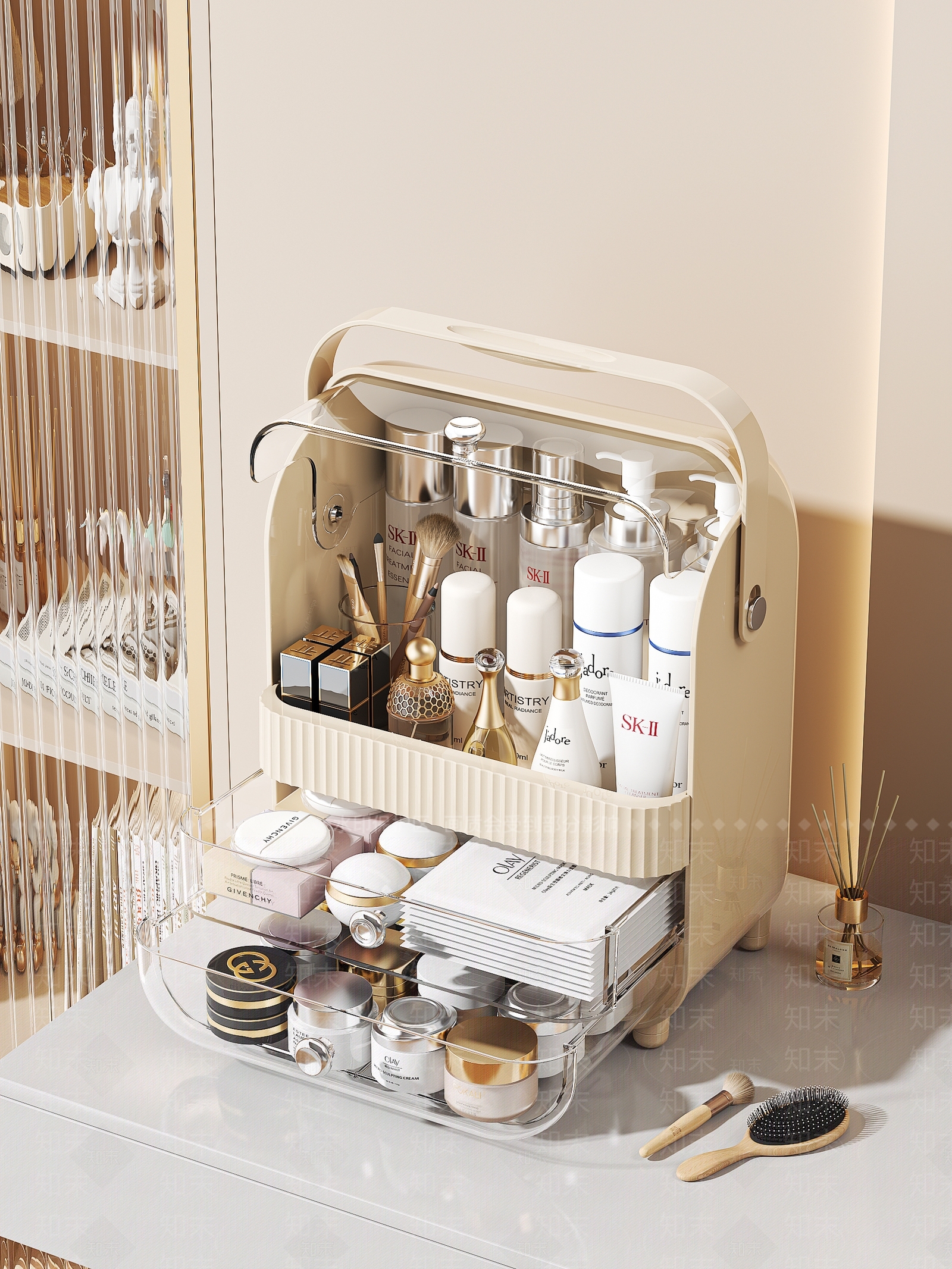 化妆品3D模型下载【ID:1201925995】