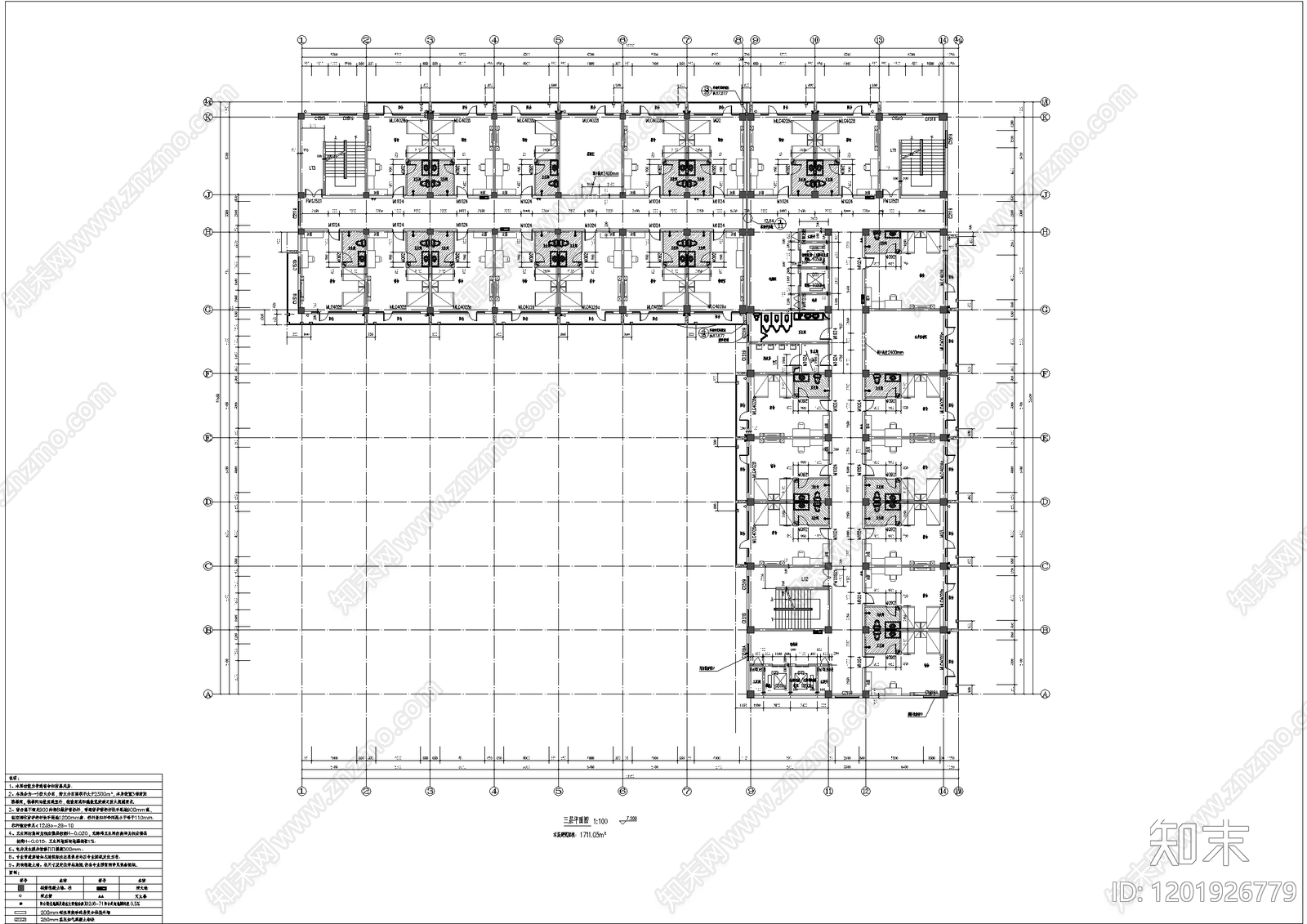 现代学校建筑施工图下载【ID:1201926779】