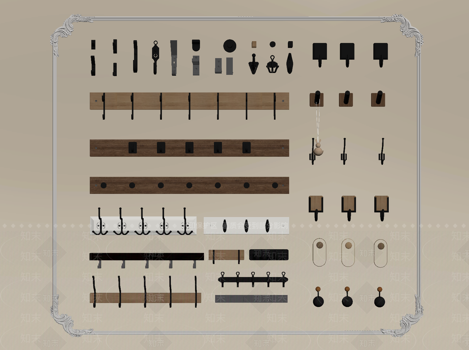 现代挂钩SU模型下载【ID:1201929910】