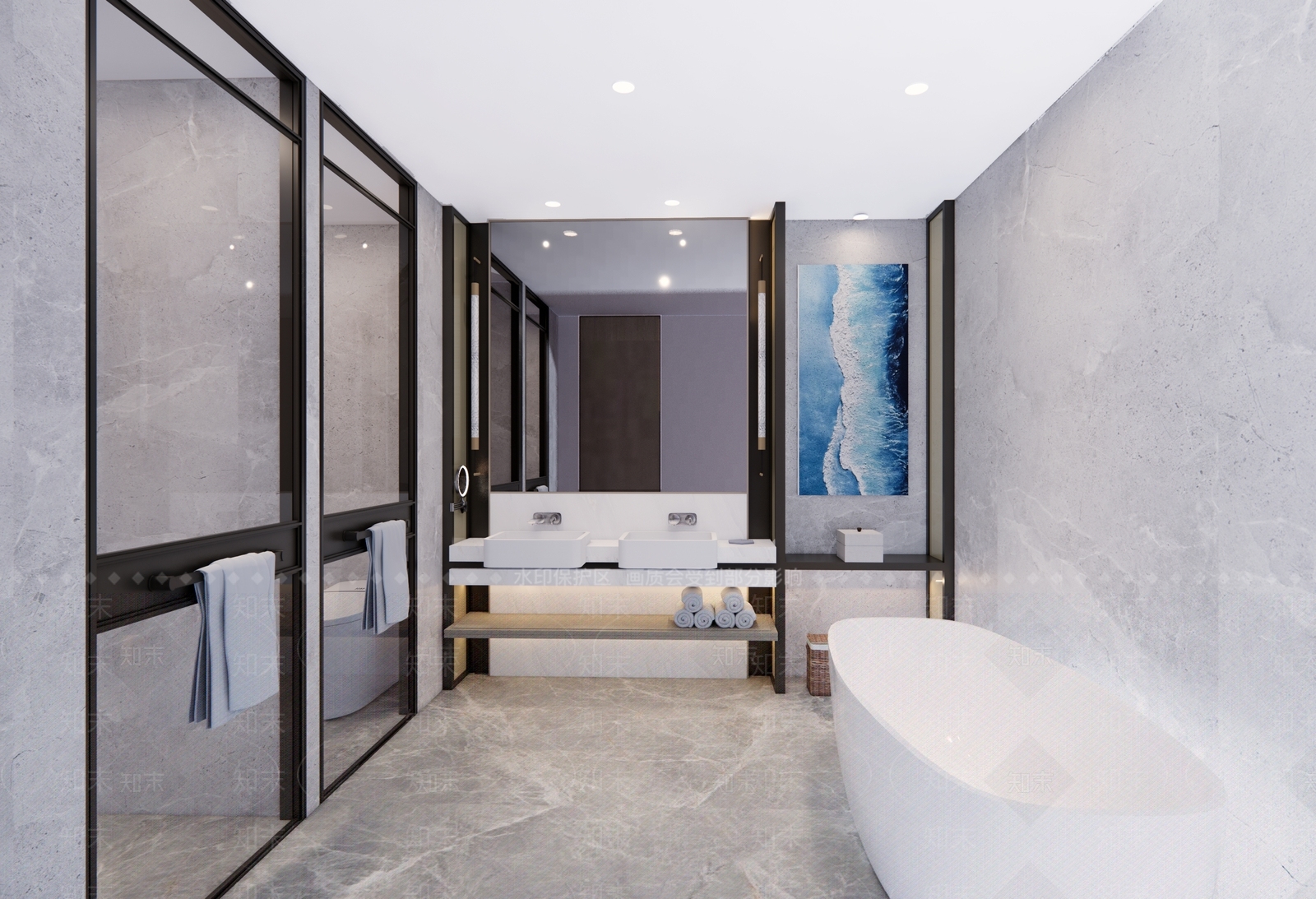 现代酒店客房SU模型下载【ID:1201930847】