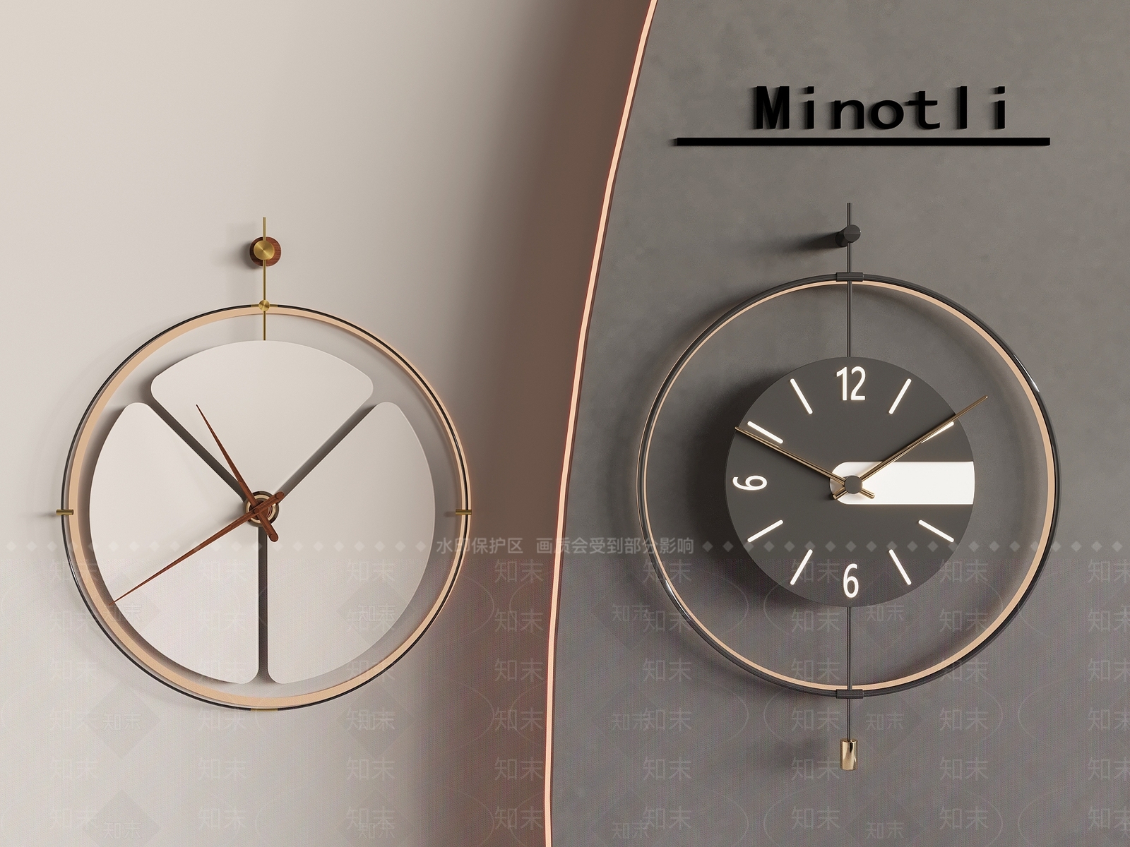 钟表3D模型下载【ID:1201931745】