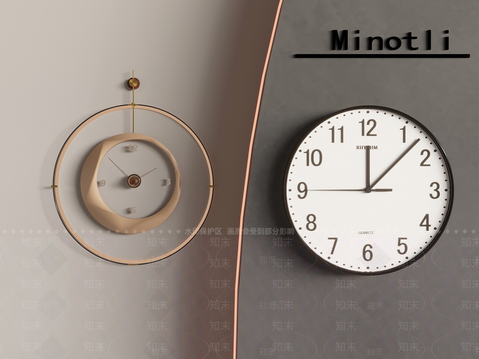 钟表3D模型下载【ID:1201931767】