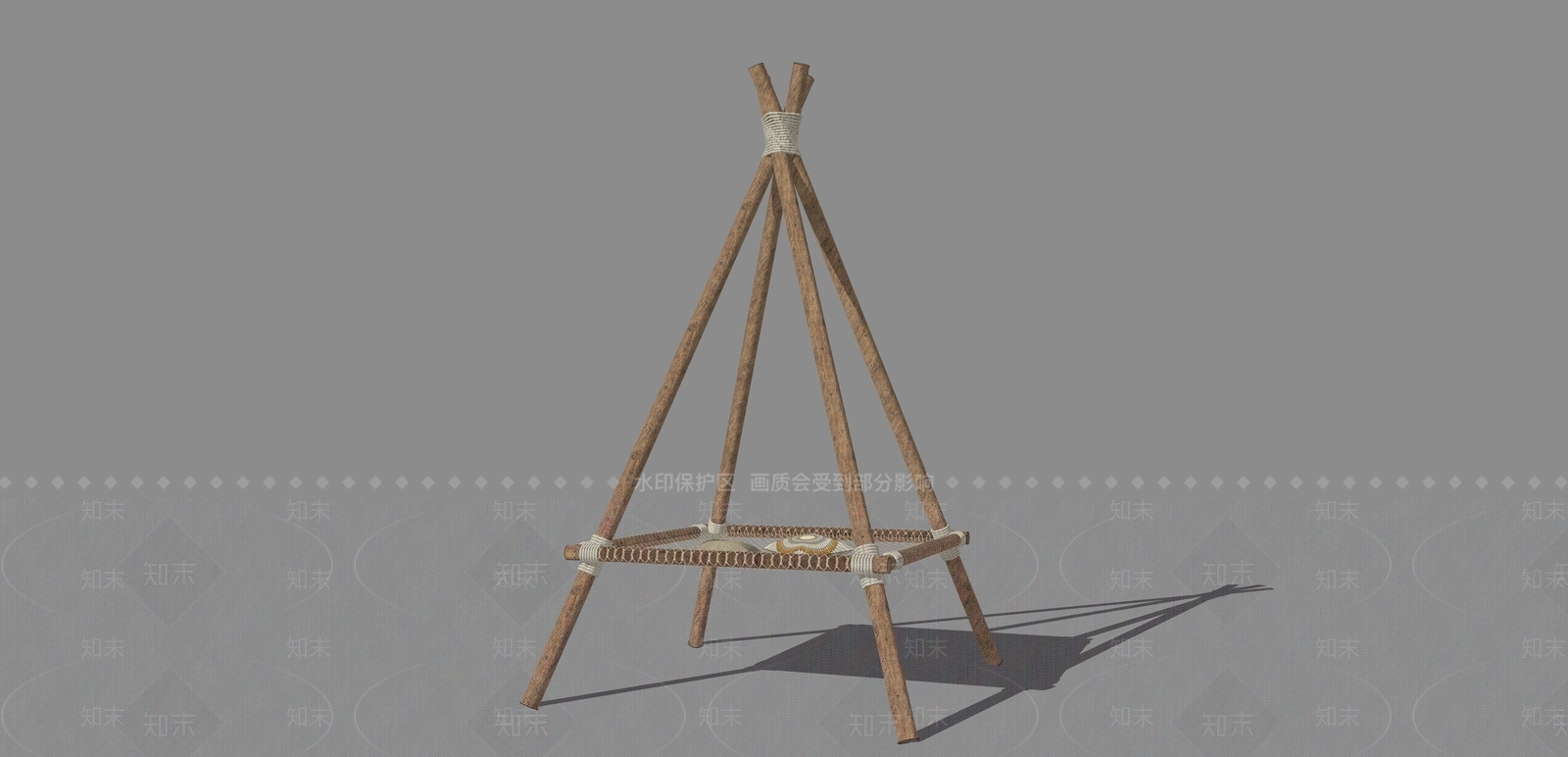 帐篷SU模型下载【ID:1201931870】