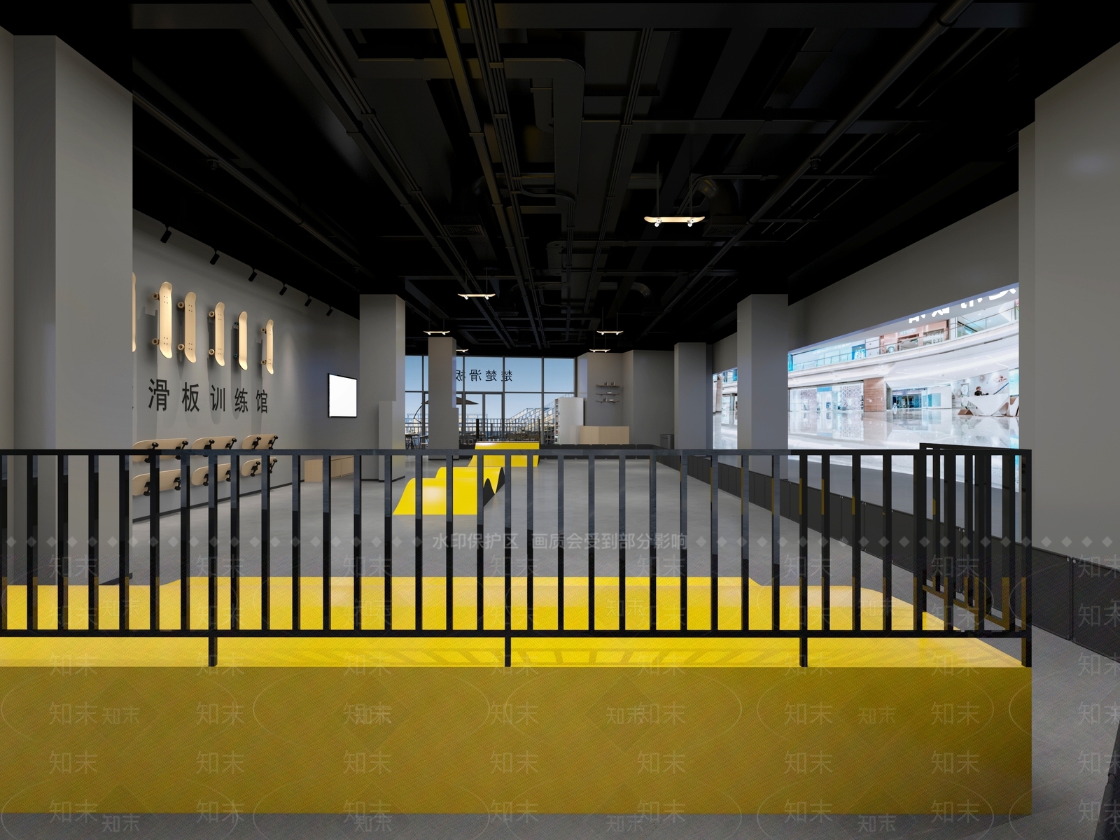 现代极简玩具礼品店3D模型下载【ID:1201933086】